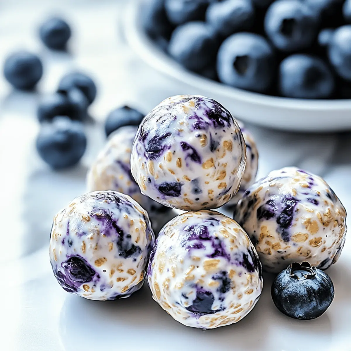 Blueberry Cheesecake Protein Bites fvqrlj