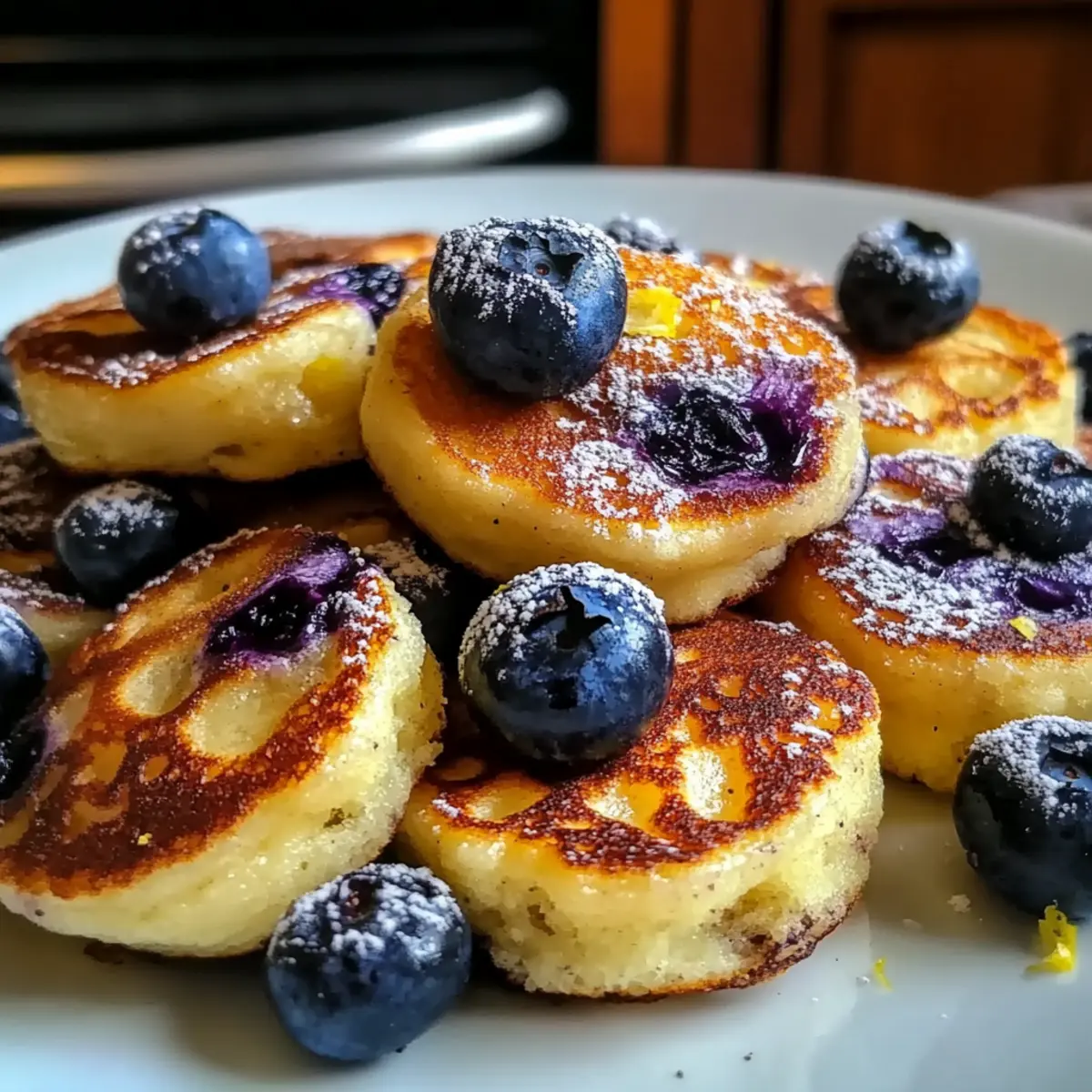 Blueberry Lemon Pancake Bites for Your Quick Breakfast Joy