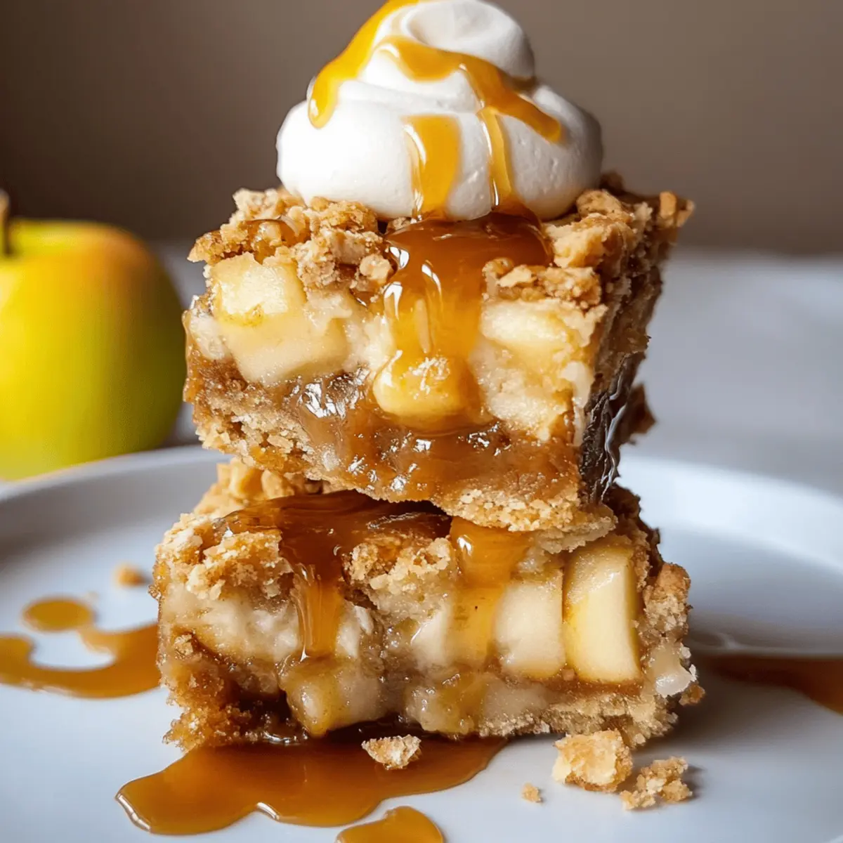 Caramel Apple Blondie diz0s3