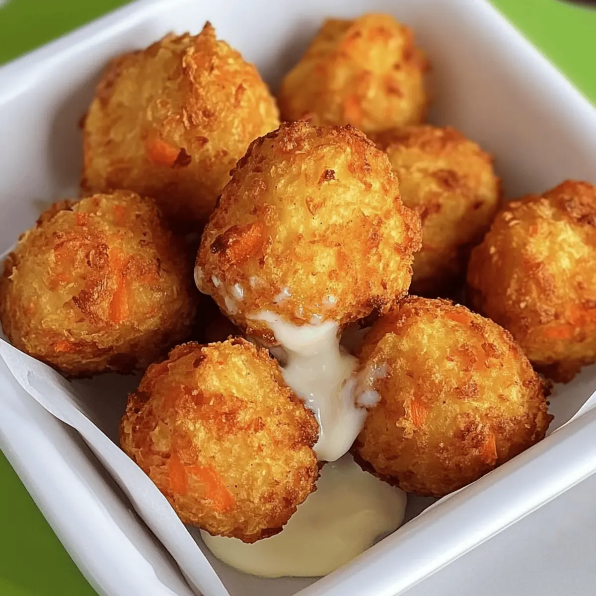 Crispy Carrot Tots That Kids Will Love and Devour