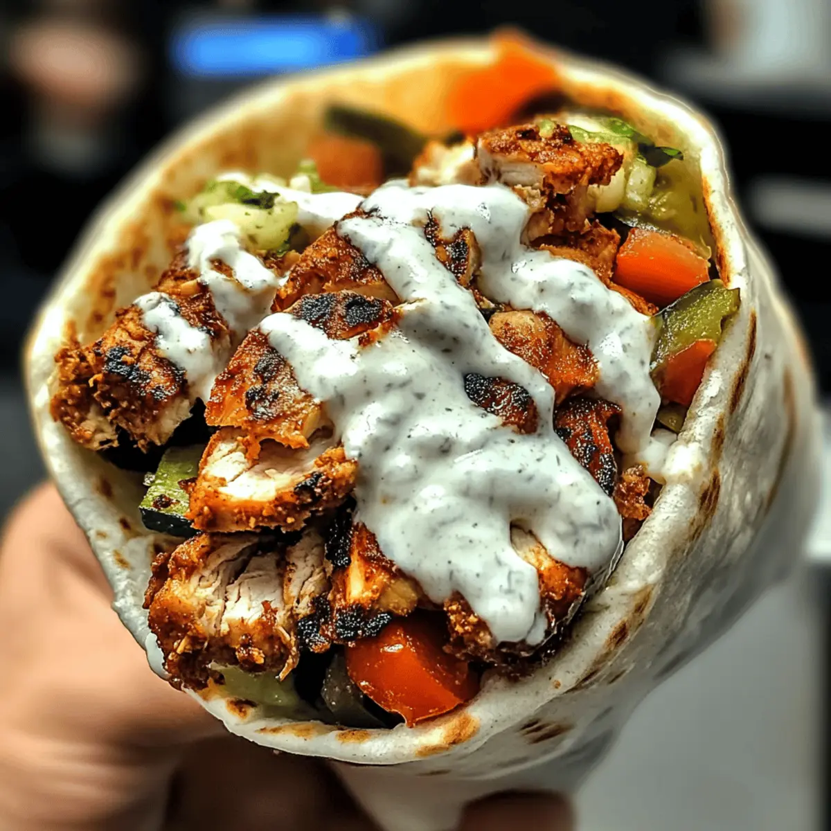 Chicken Shawarma with Creamy Garlic Sauce kc7oqm