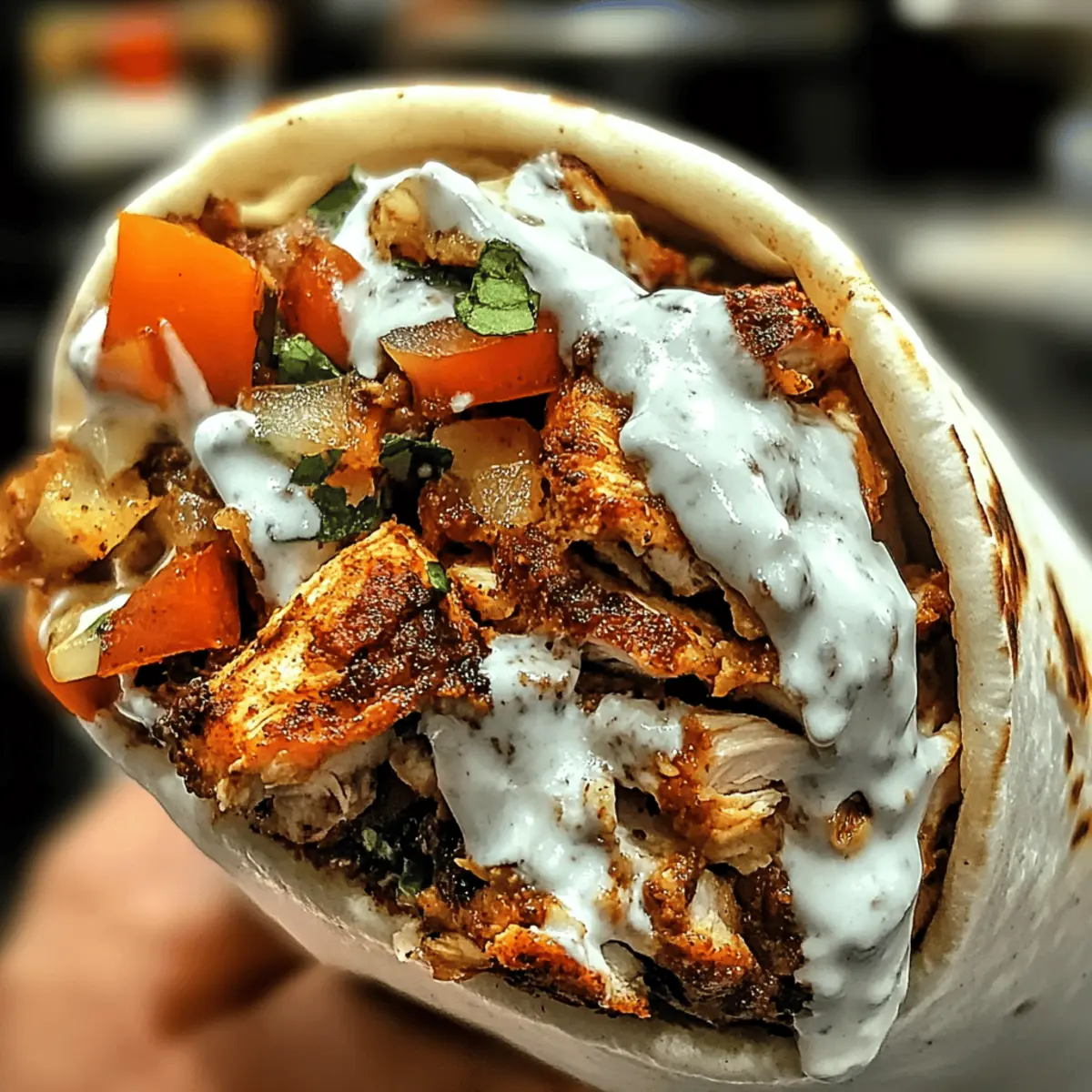 Chicken Shawarma with Creamy Garlic Sauce w4fb8y