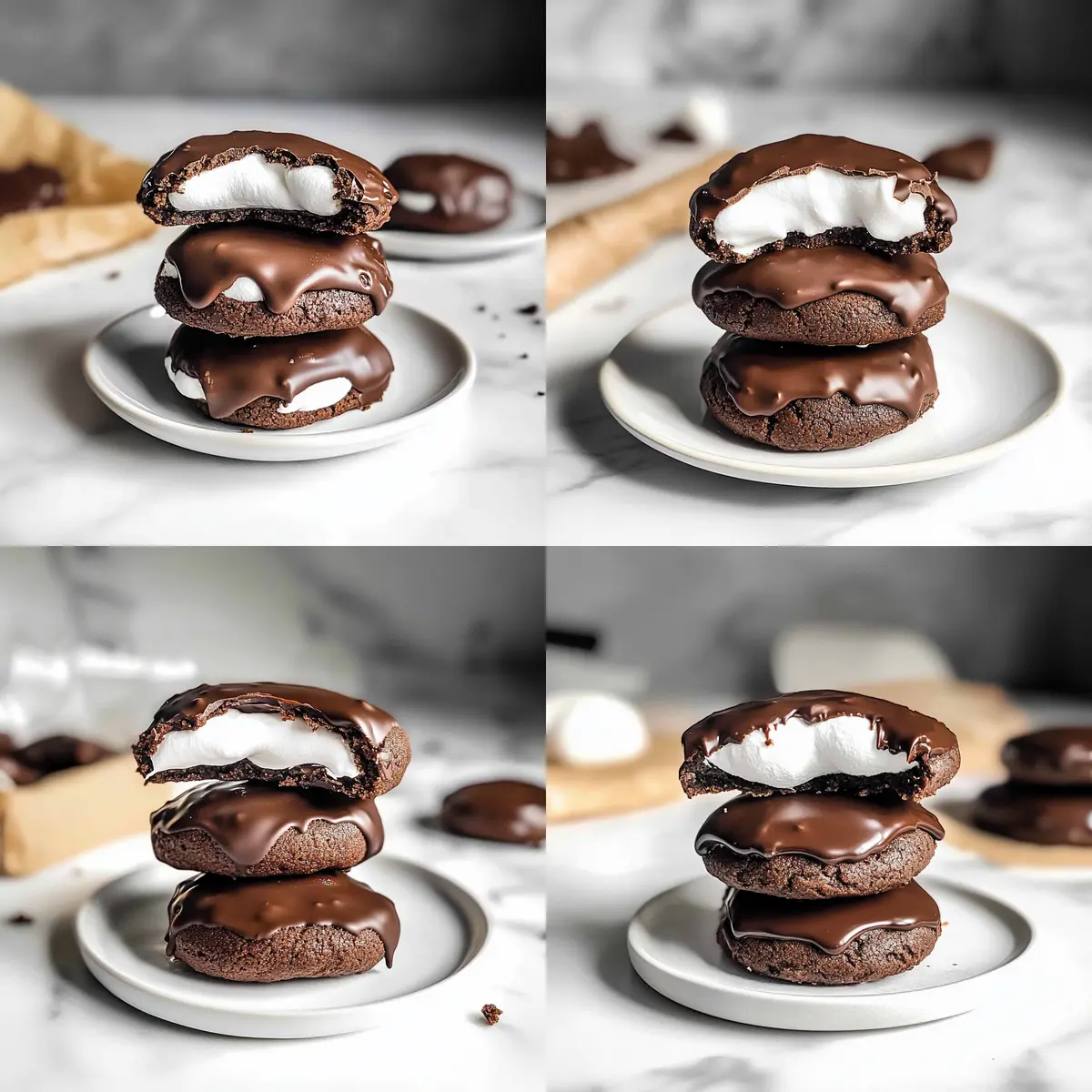 Irresistible Chocolate Marshmallow Cookies for Sweet Cravings