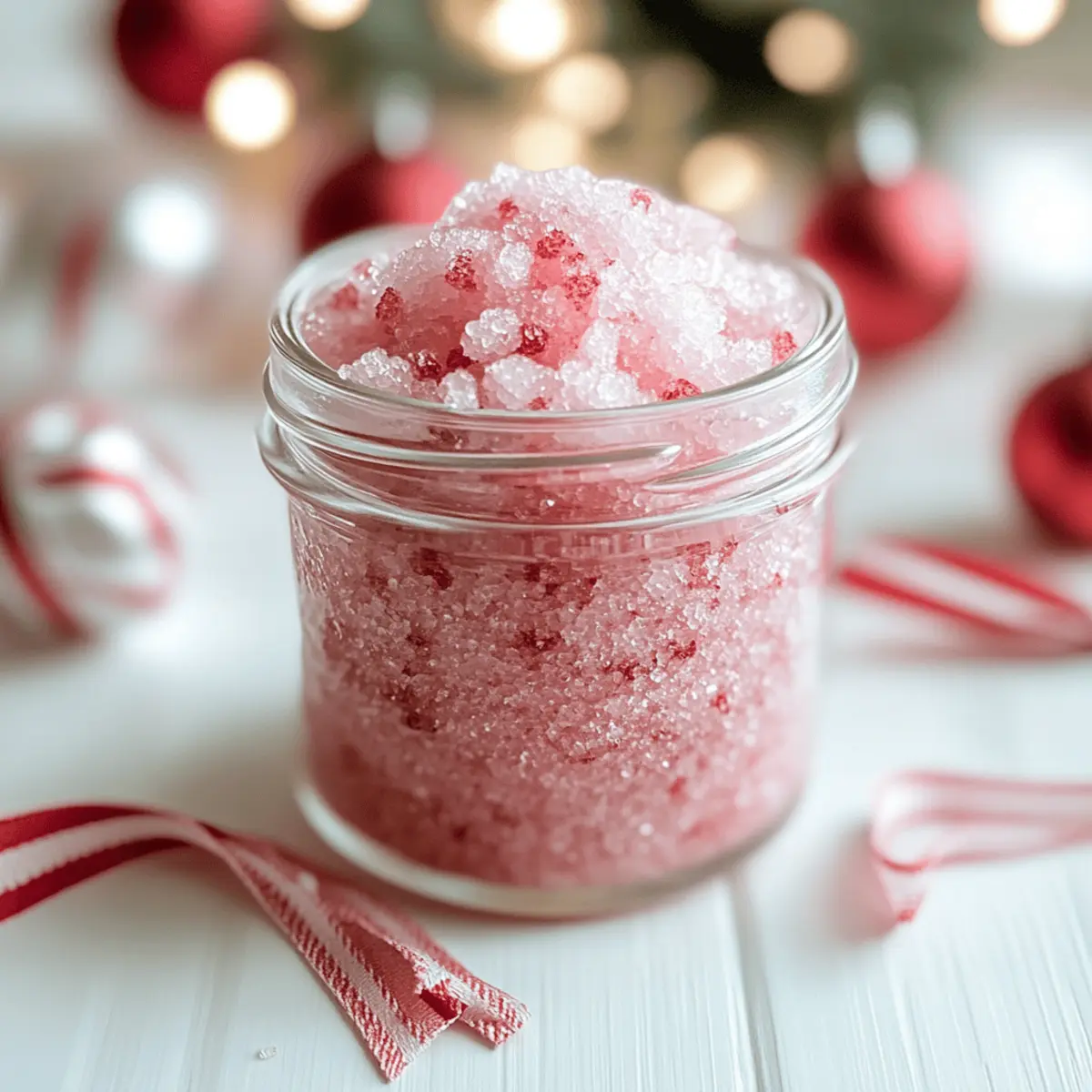 Christmas Peppermint Sugar Scrub c0n7ps