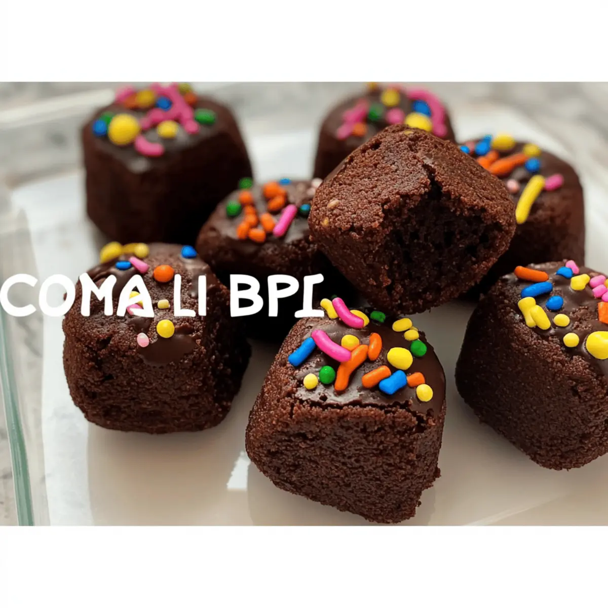 Cosmic Brownie Protein Bites You’ll Want to Snack On Daily