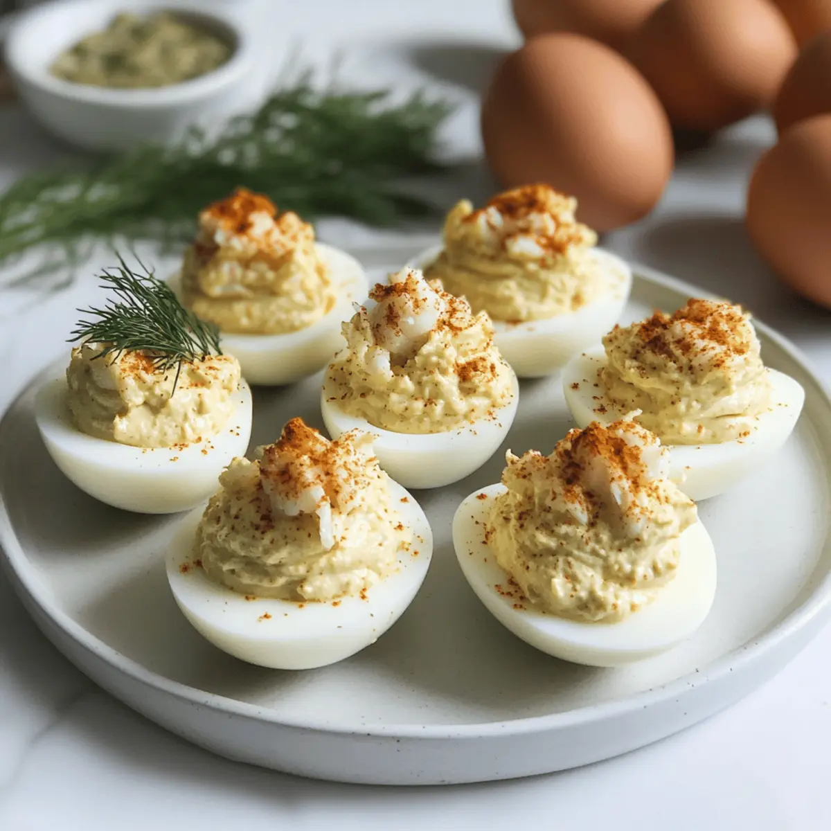Crab Deviled Eggs zvm1wn