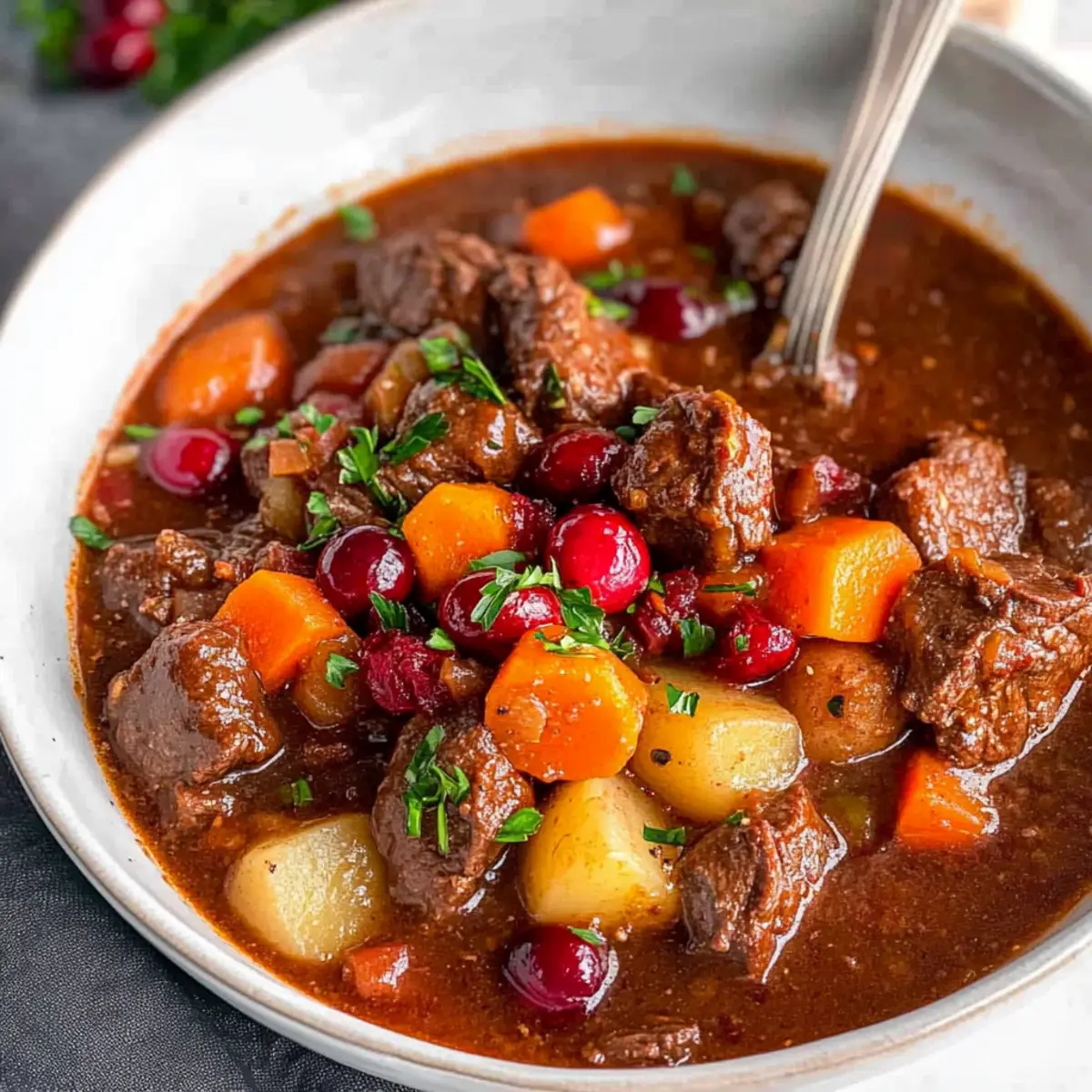 Cranberry Apple Beef Stew yhrypb