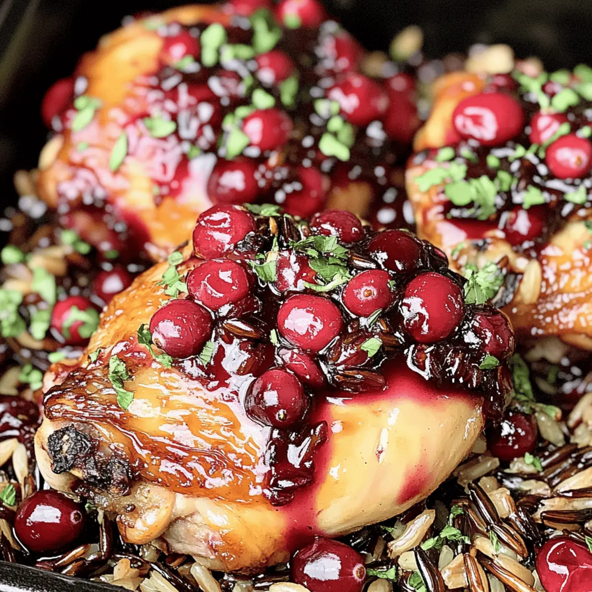 Cranberry Glazed Chicken Thighs hvdev2