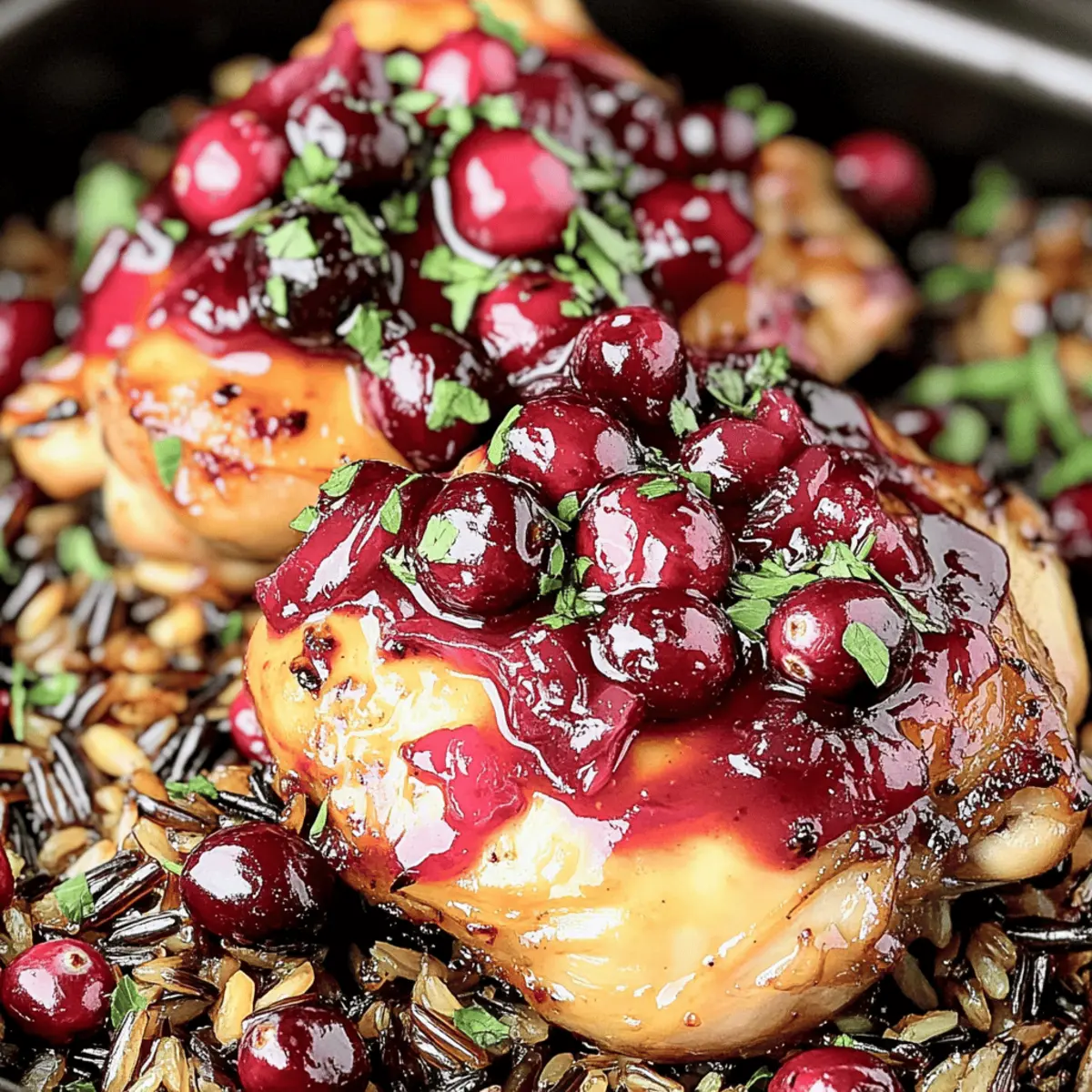 Cranberry Glazed Chicken Thighs That Wow in Just 30 Minutes