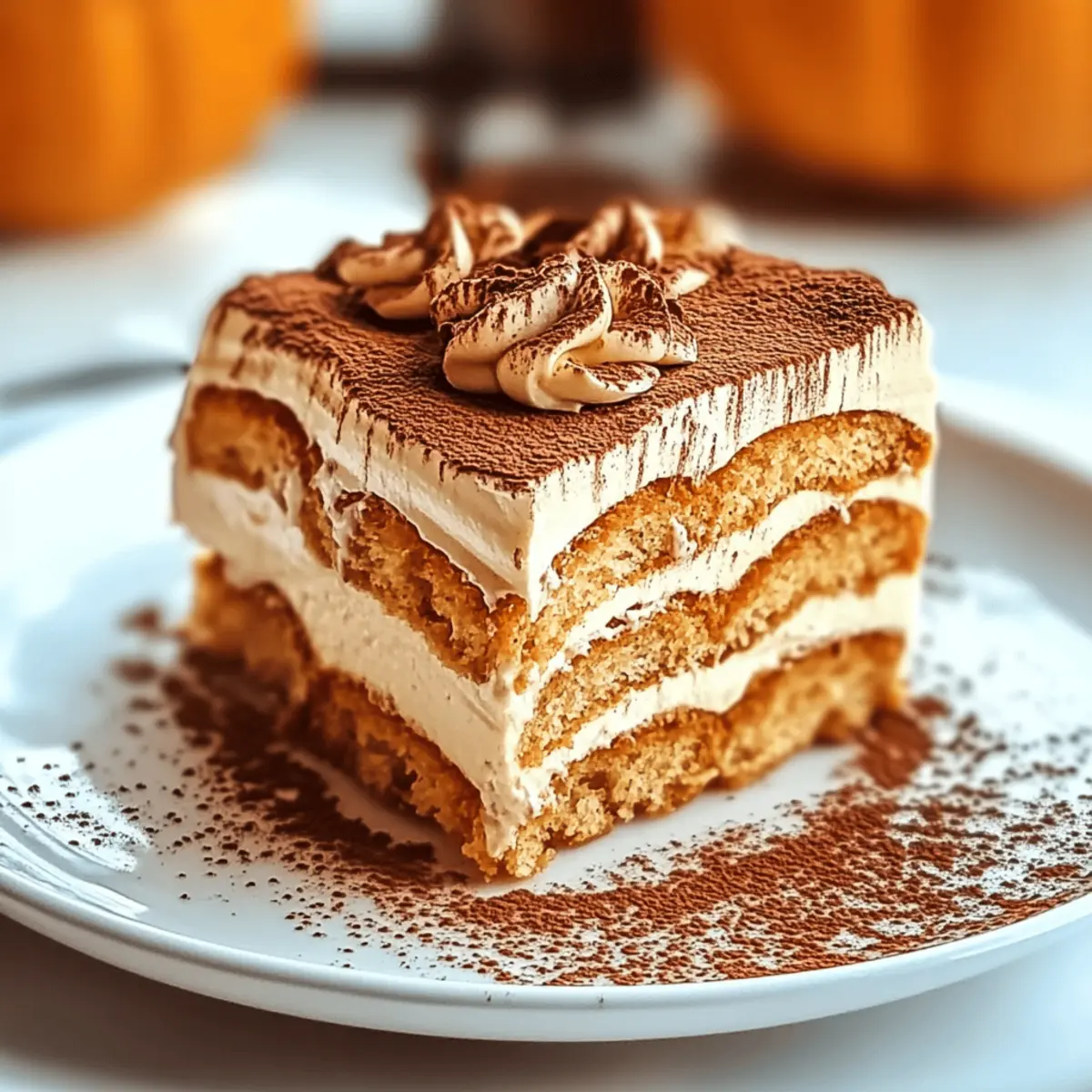 Creamy Pumpkin Tiramisu zz04yn