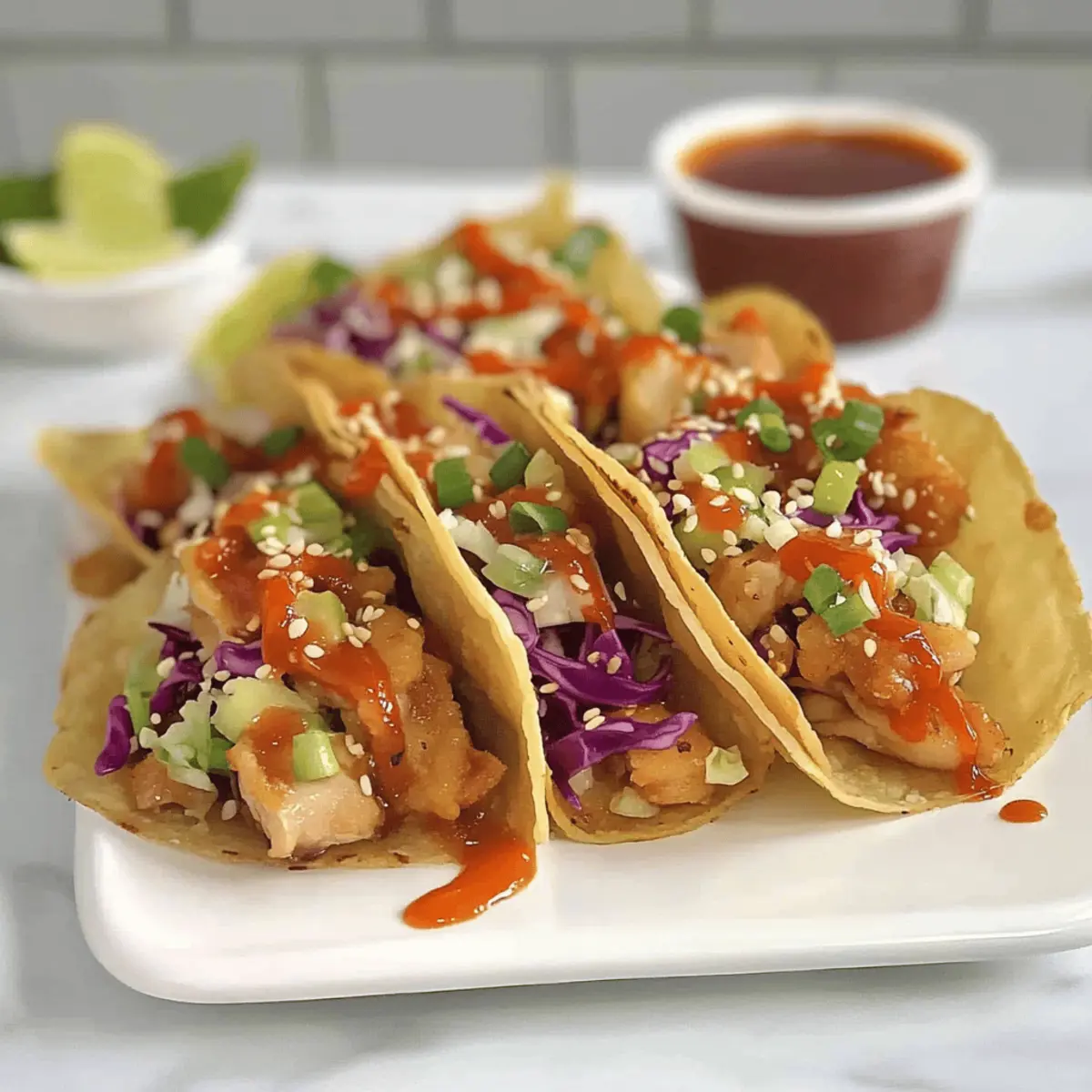 Crispy Chicken Wonton Tacos l2lwf2