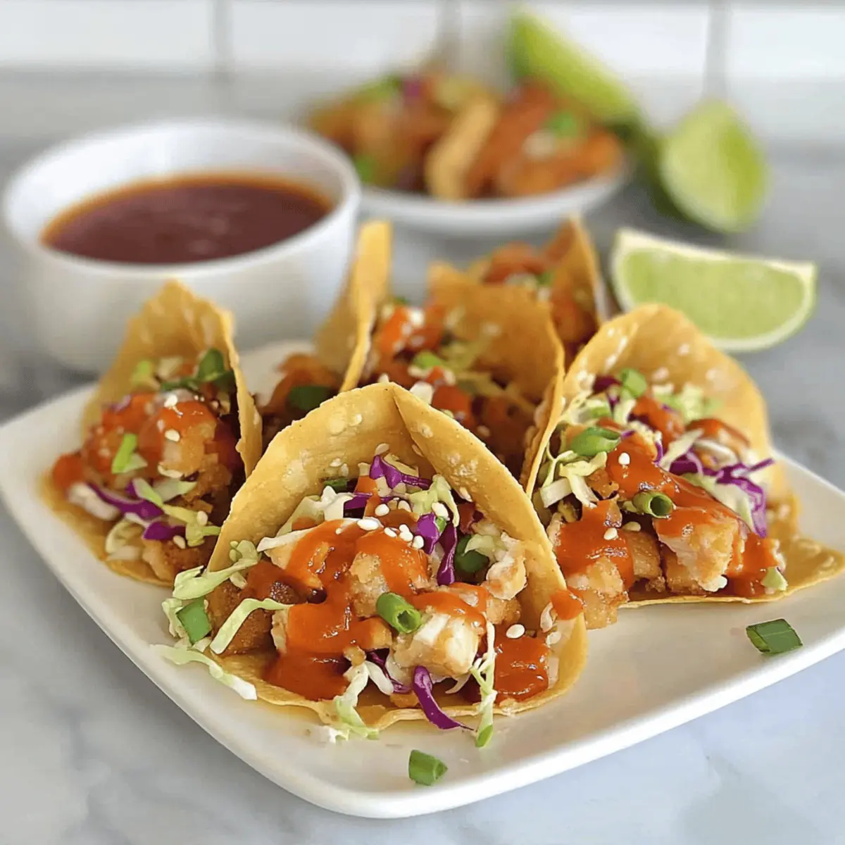 Crispy Chicken Wonton Tacos o2dlkw