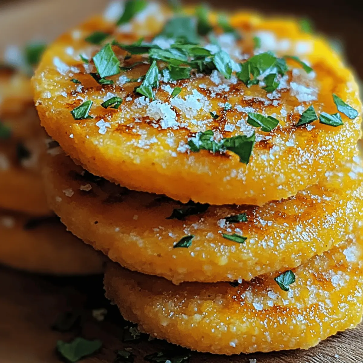 Crispy Parmesan Polenta Rounds: A Savory Snack Delight