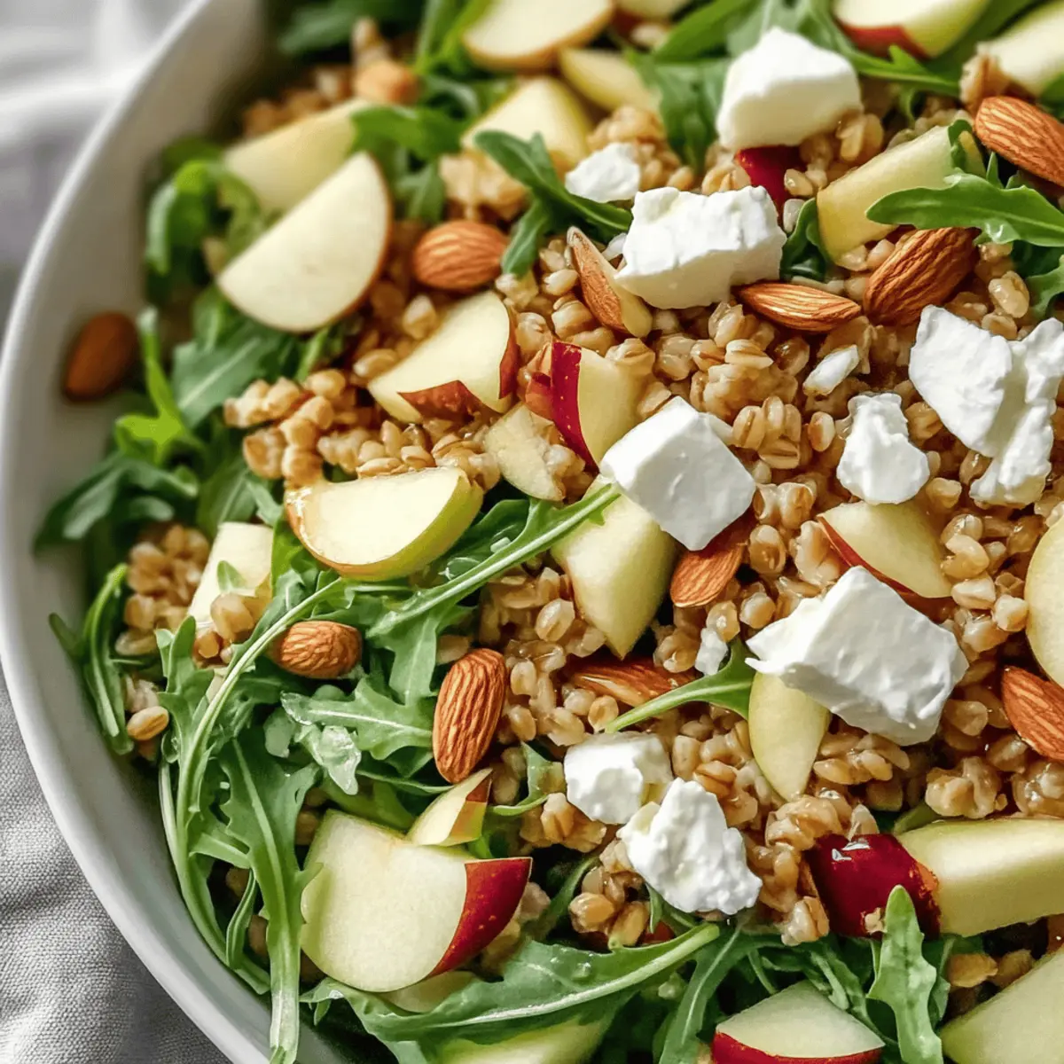 Crunchy Apple Farro Salad for a Fresh and Nutritious Twist