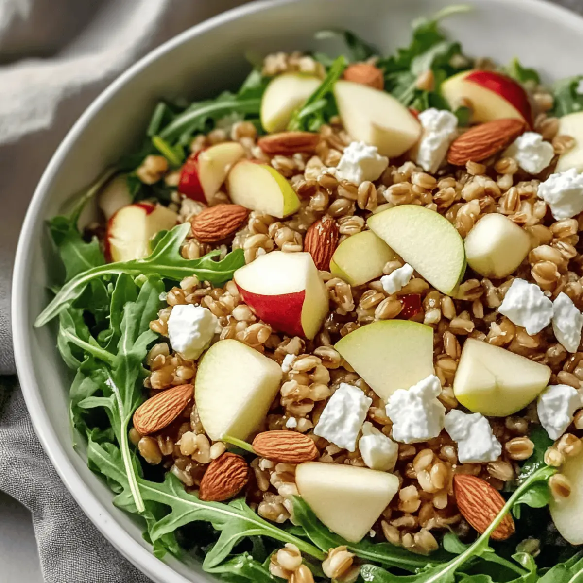 Crunchy Apple Farro Salad zcqqhj