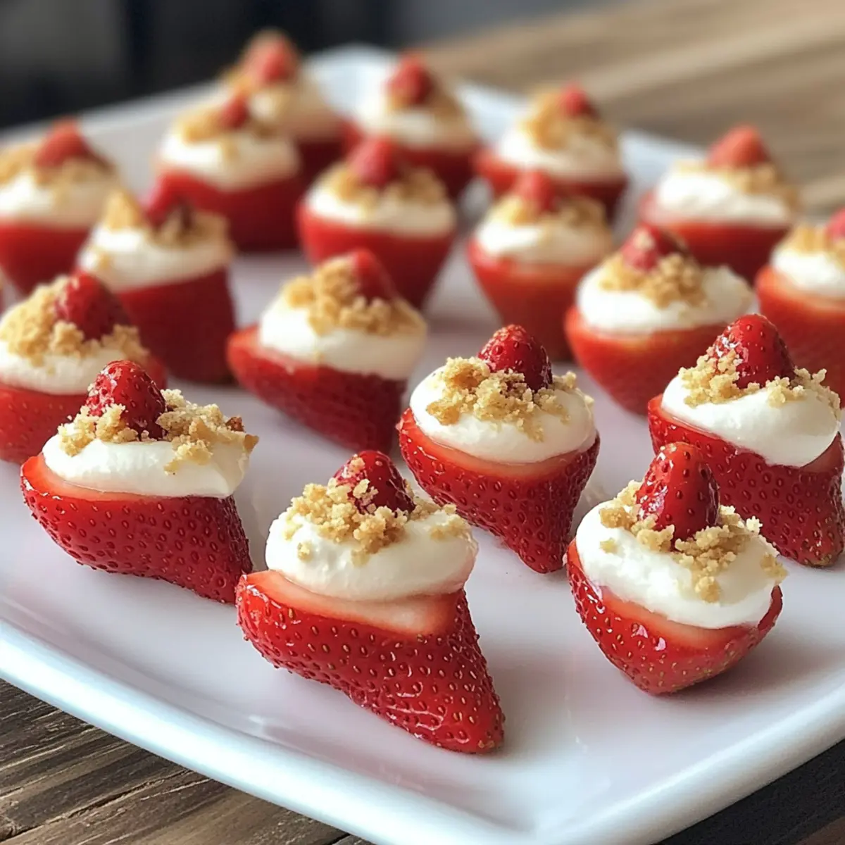 Deviled Strawberries: Sweet Cheesecake Bites You’ll Love