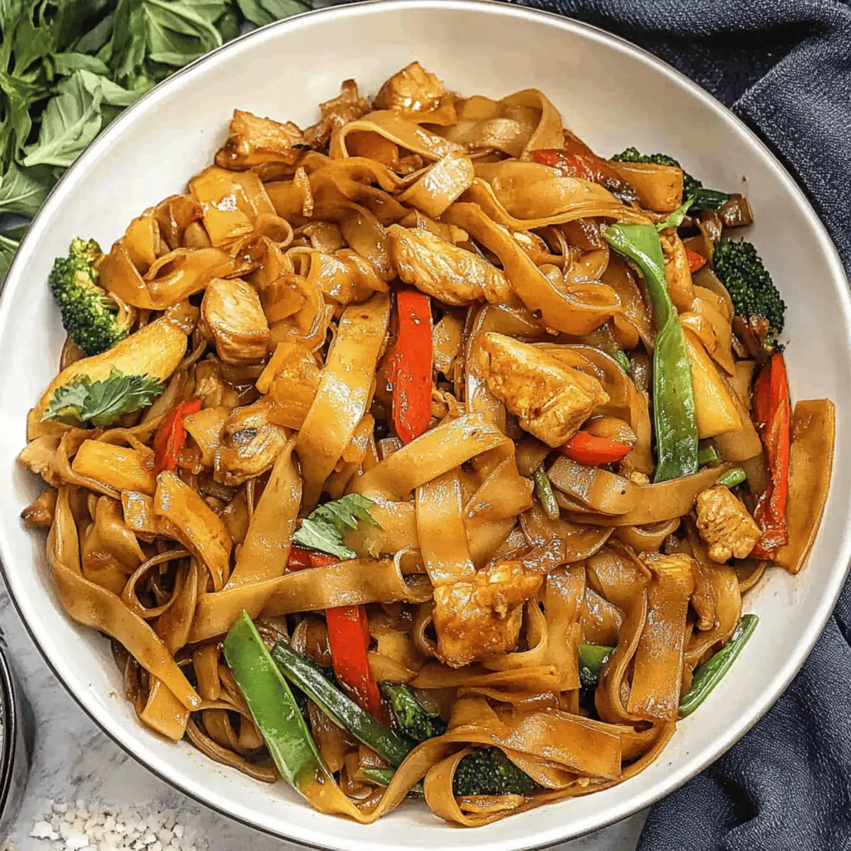 Savory Drunken Noodles That Bring Thai Takeout Home