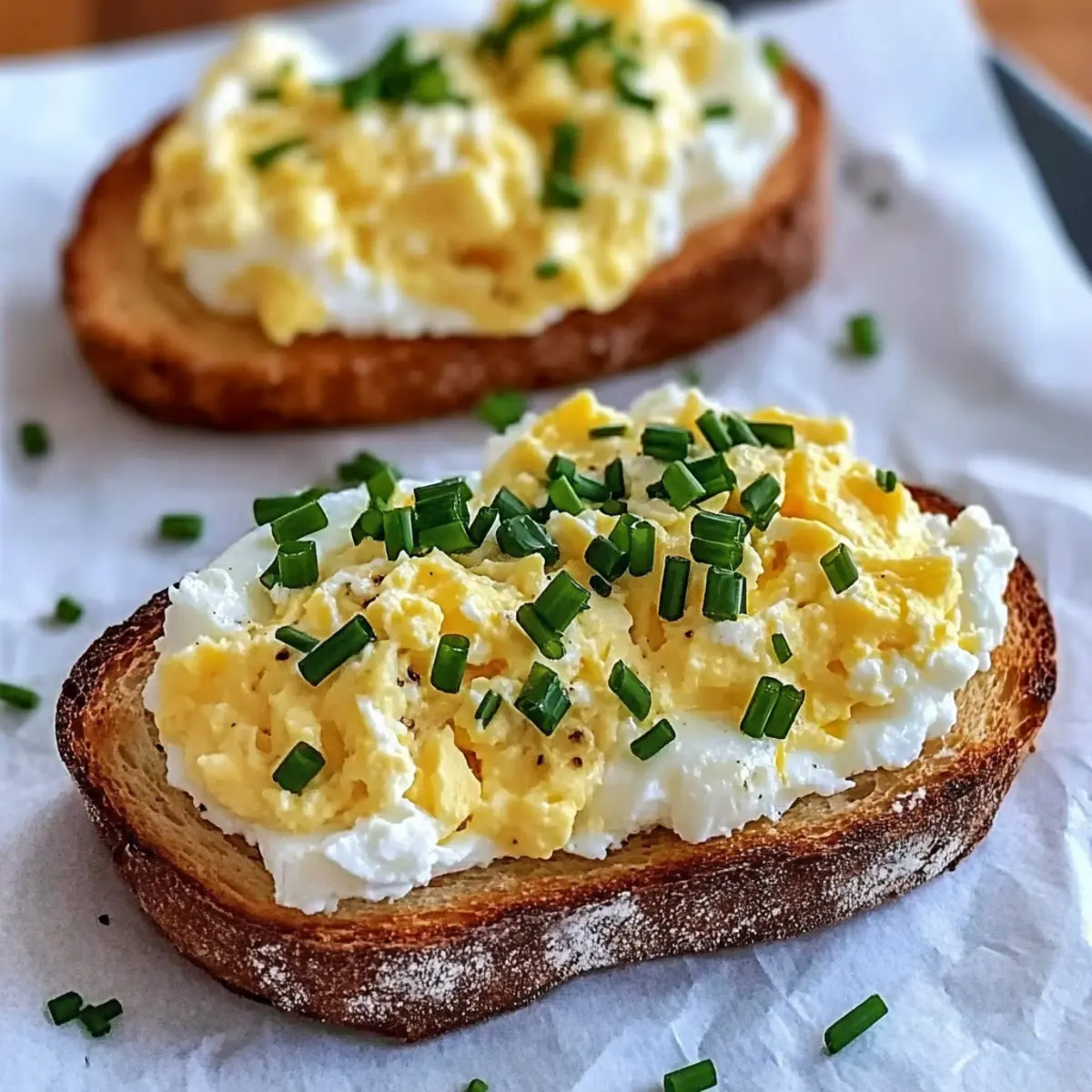 Egg and Ricotta Toast h14div