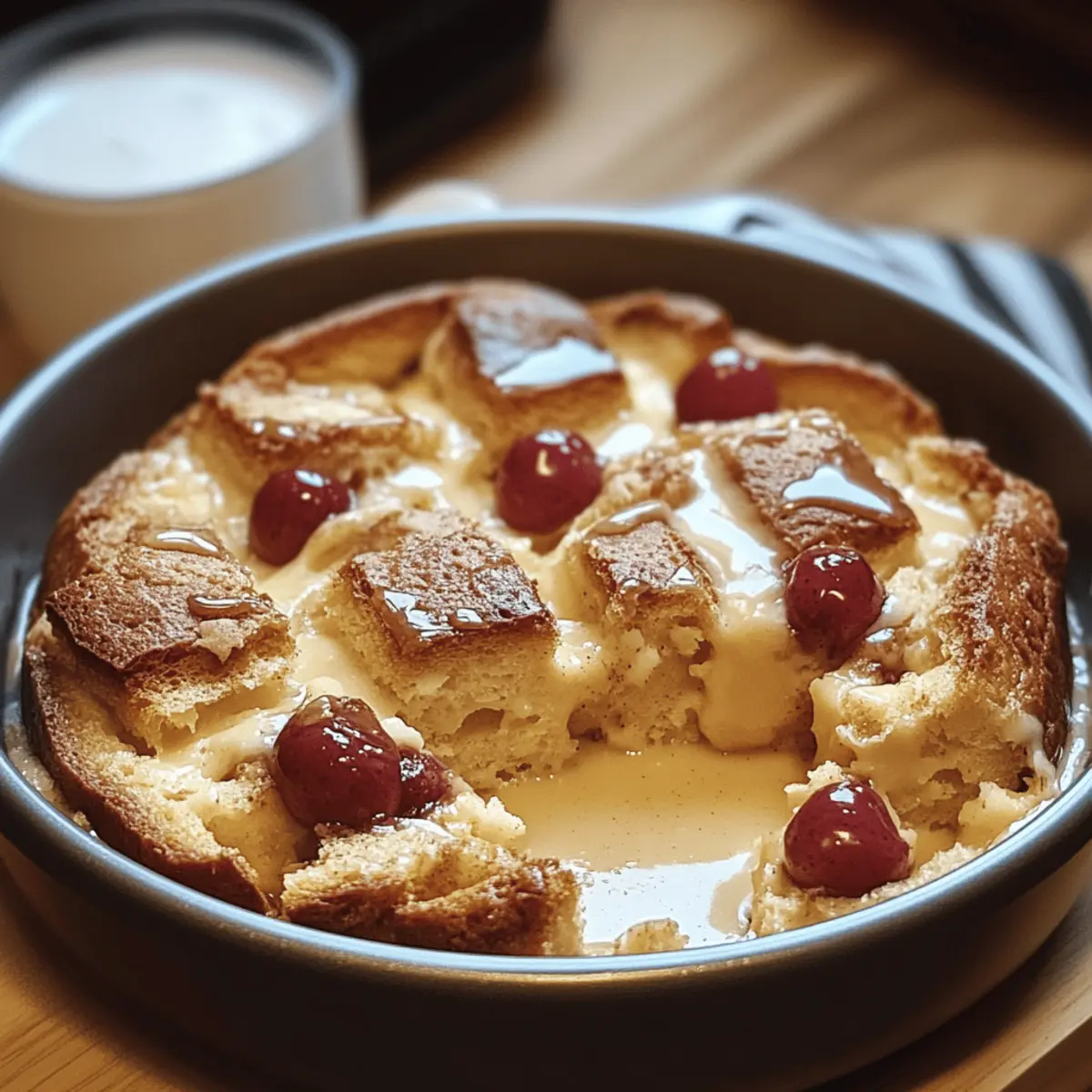 Eggnog Bread Pudding pqibyo