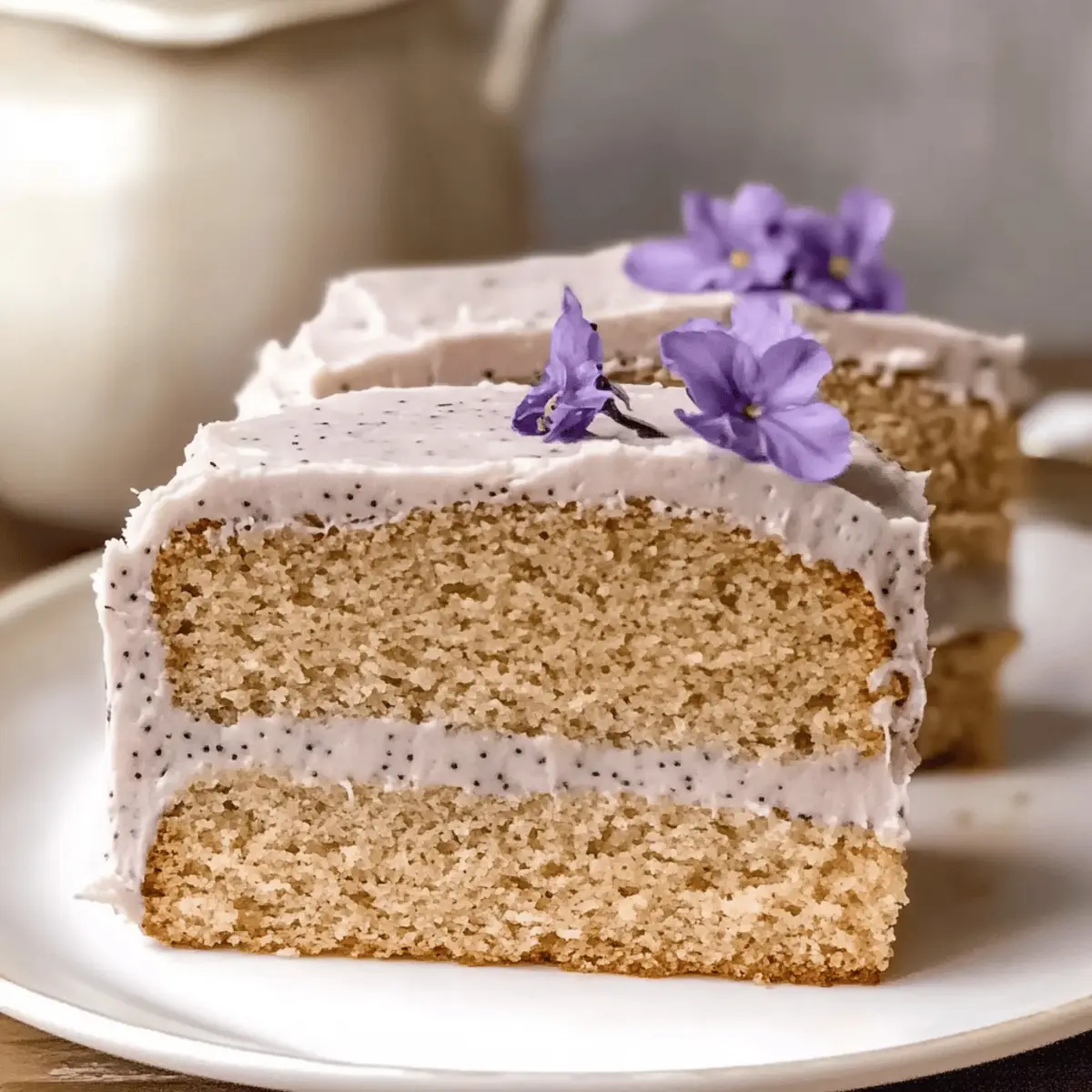 Decadent London Fog Cake: A Cozy Dessert Delight