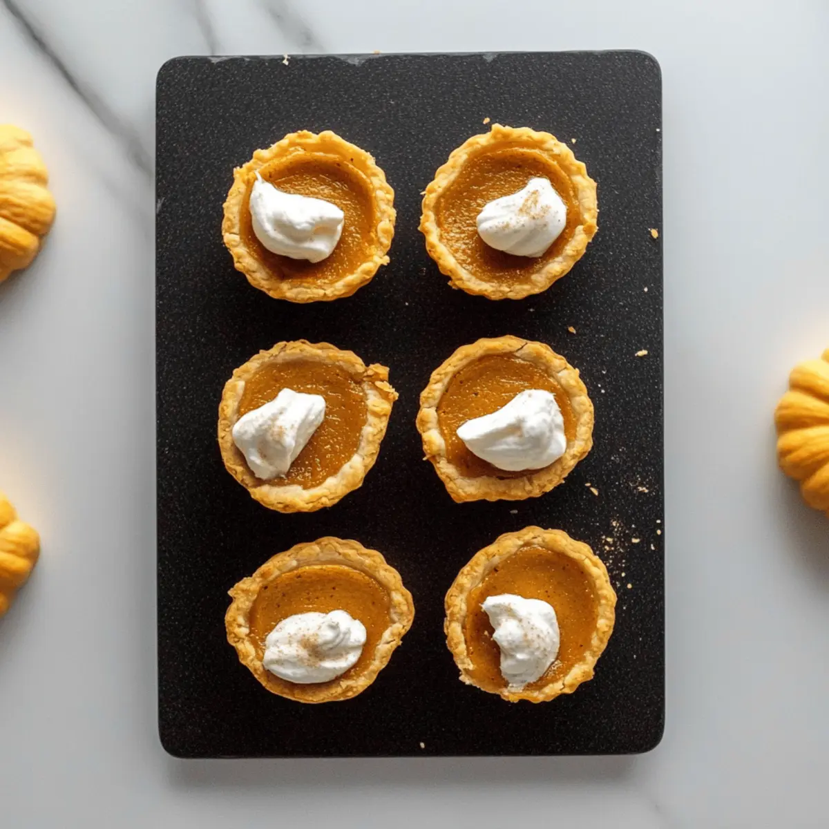 Mini Pumpkin Pies: Irresistible One-Bite Holiday Treats