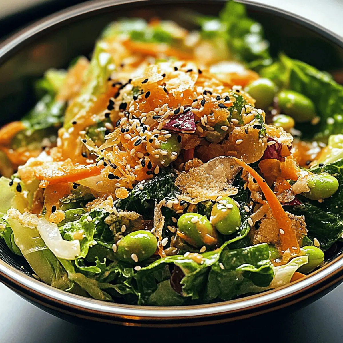 Miso Crunch Salad cywzfb