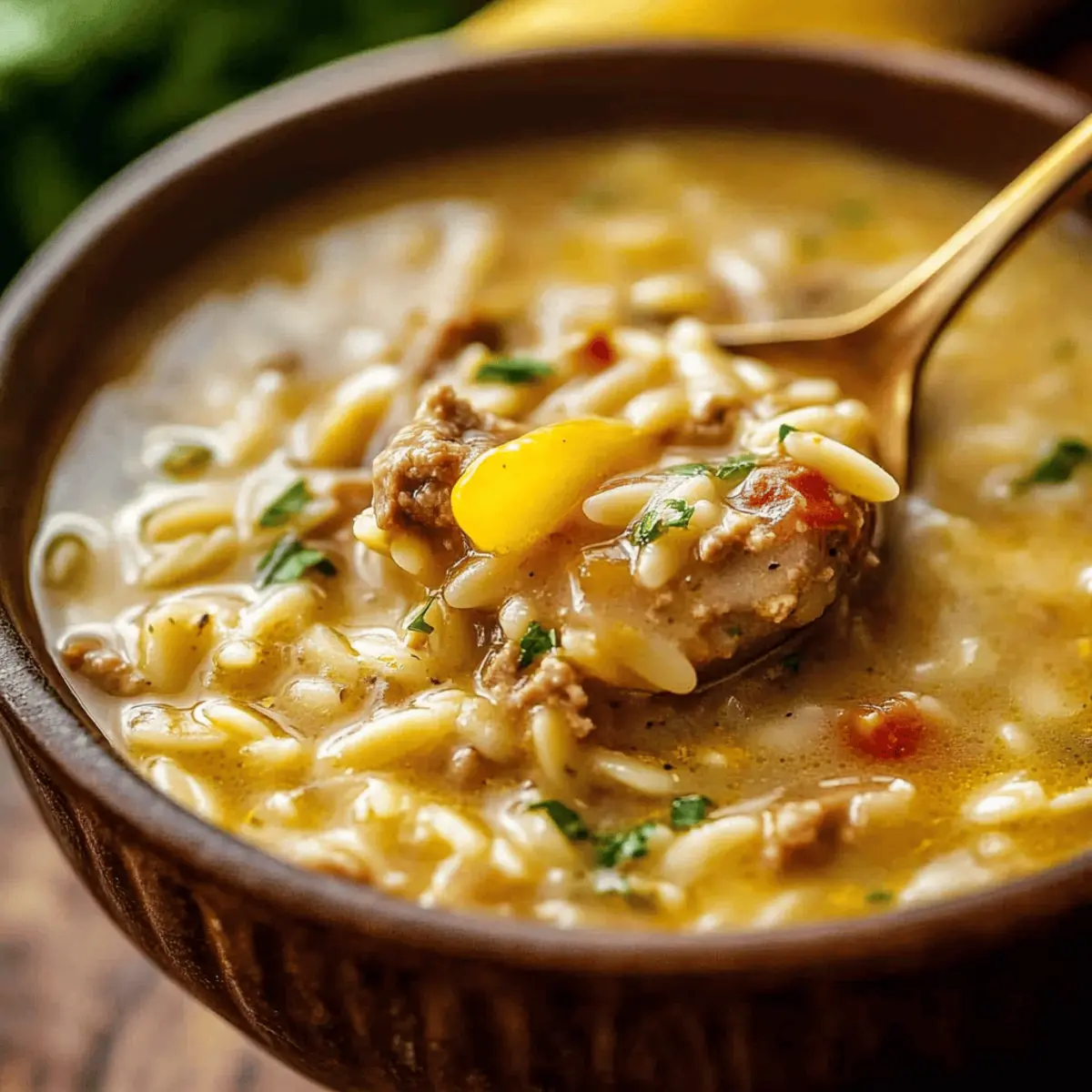 Cozy Orzo Stuffed Banana Peppers Soup for Heartfelt Meals