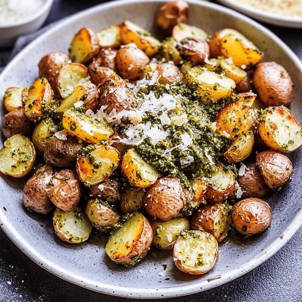 Parmesan Pesto Roasted Potatoes fs2v59