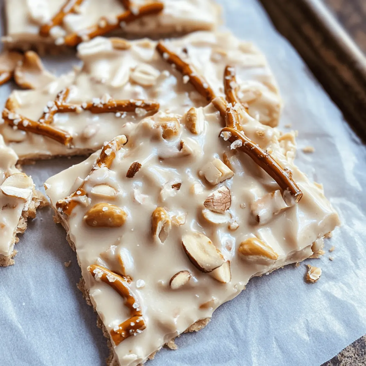 Peanut Butter Pretzel Bark w8miiz