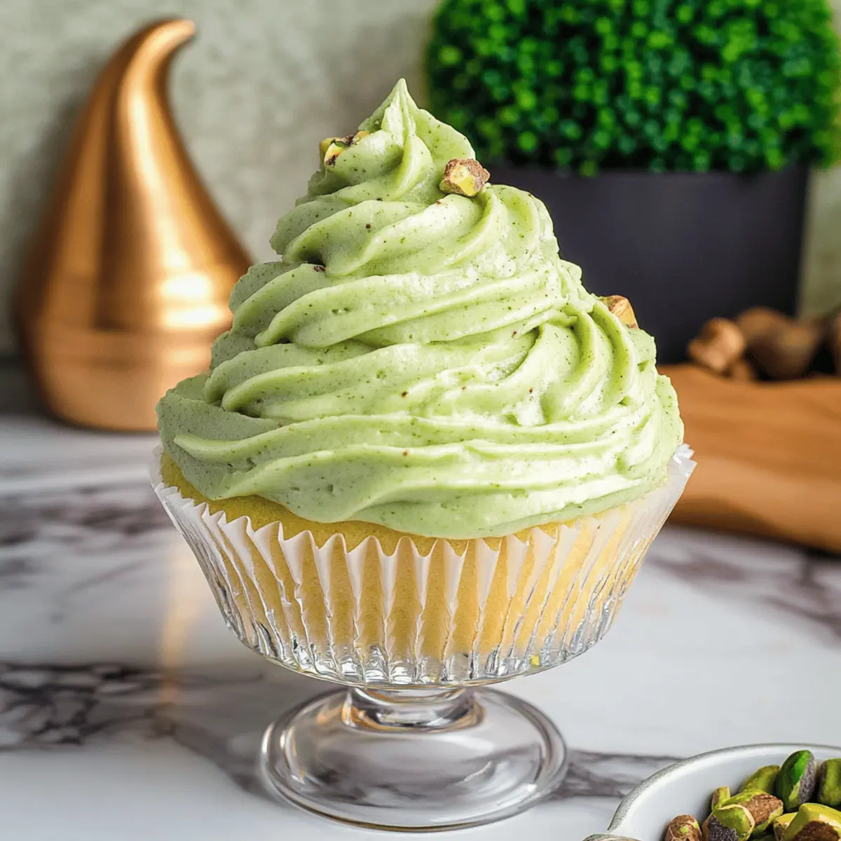 Pistachio Buttercream Frosting s5or4g