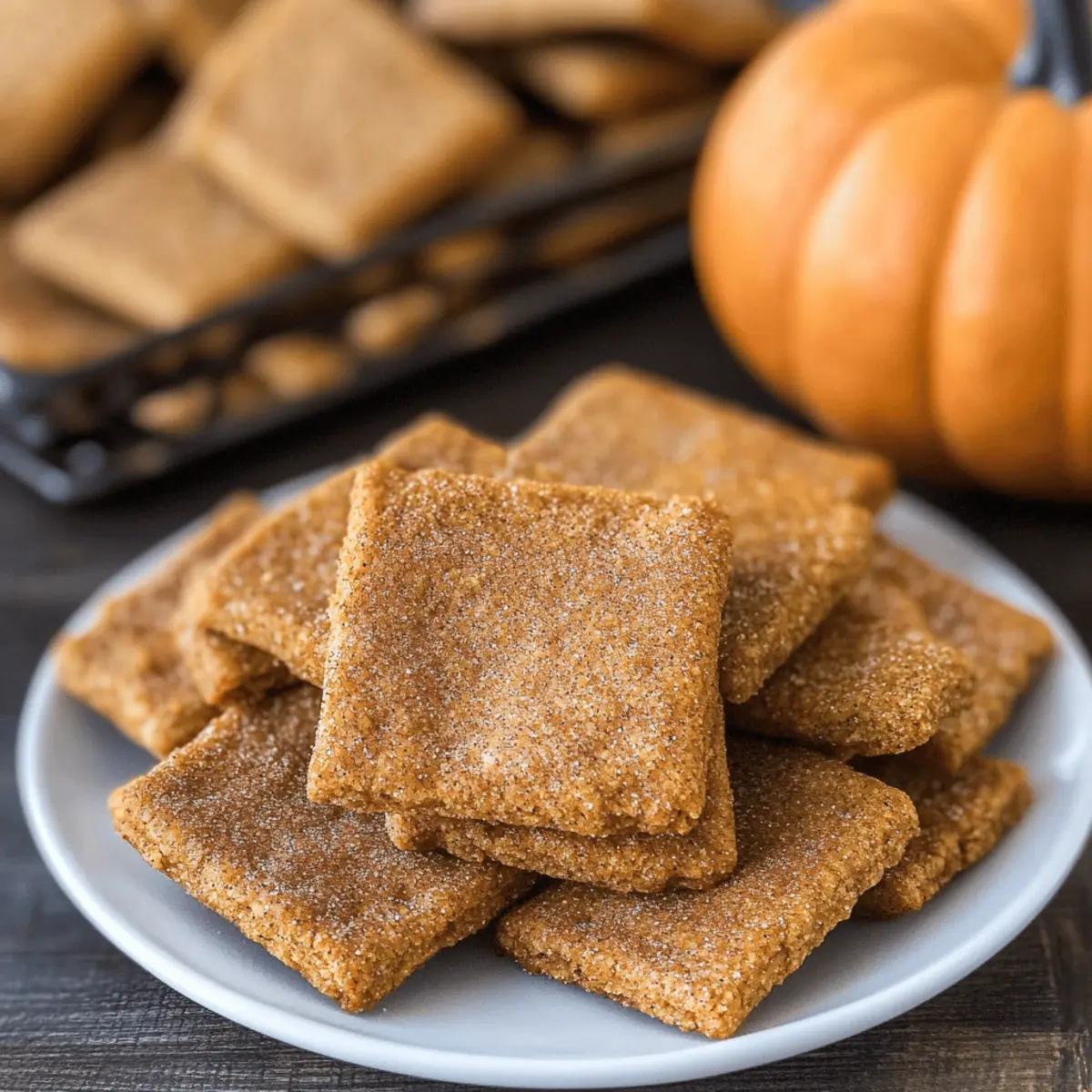 Pumpkin Graham Crackers akg7sc