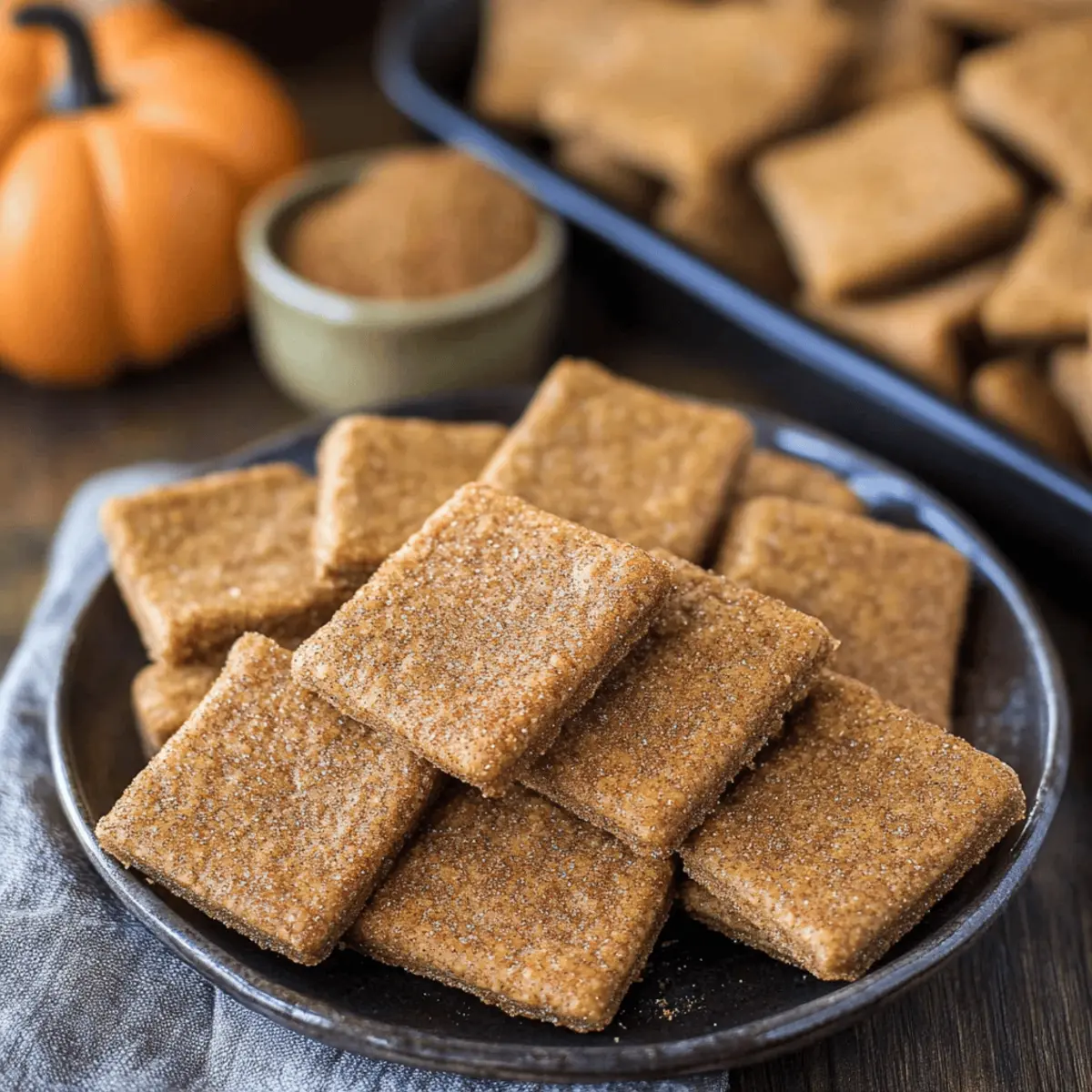 Pumpkin Graham Crackers hkv61i