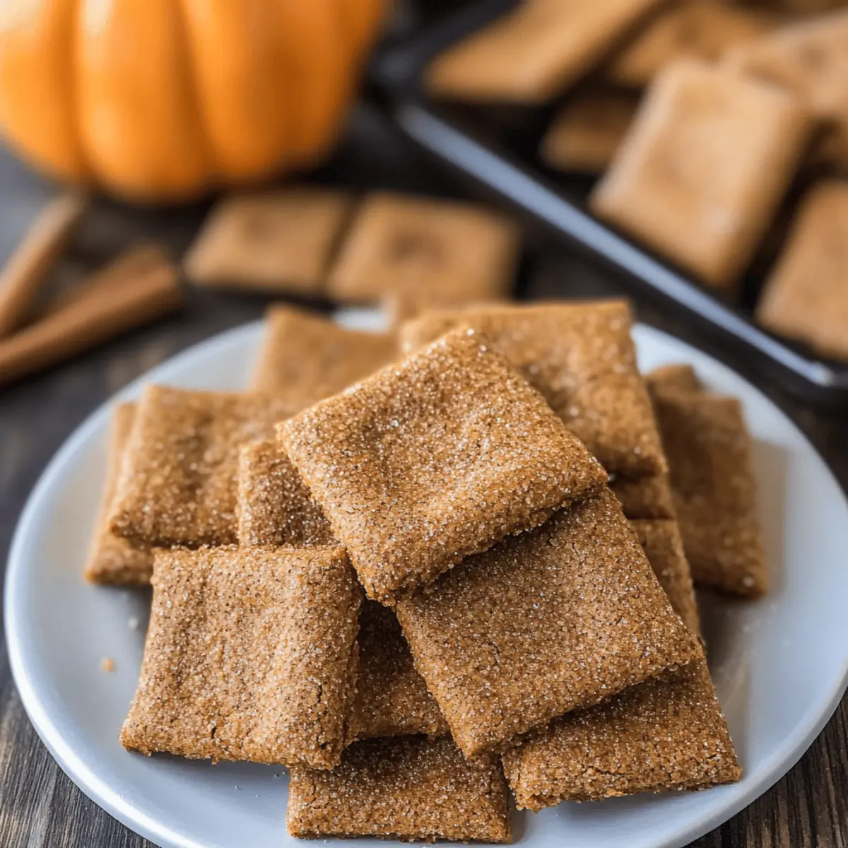 Deliciously Homemade Pumpkin Graham Crackers for Fall Fun