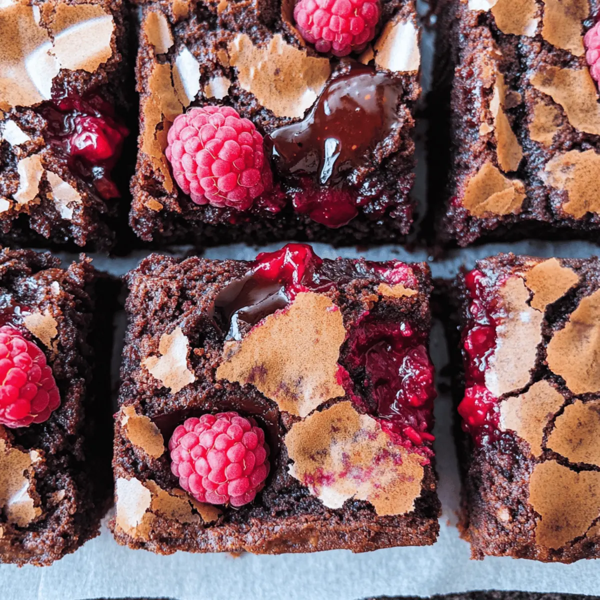 Decadent Raspberry Brownies That Will Melt Your Heart