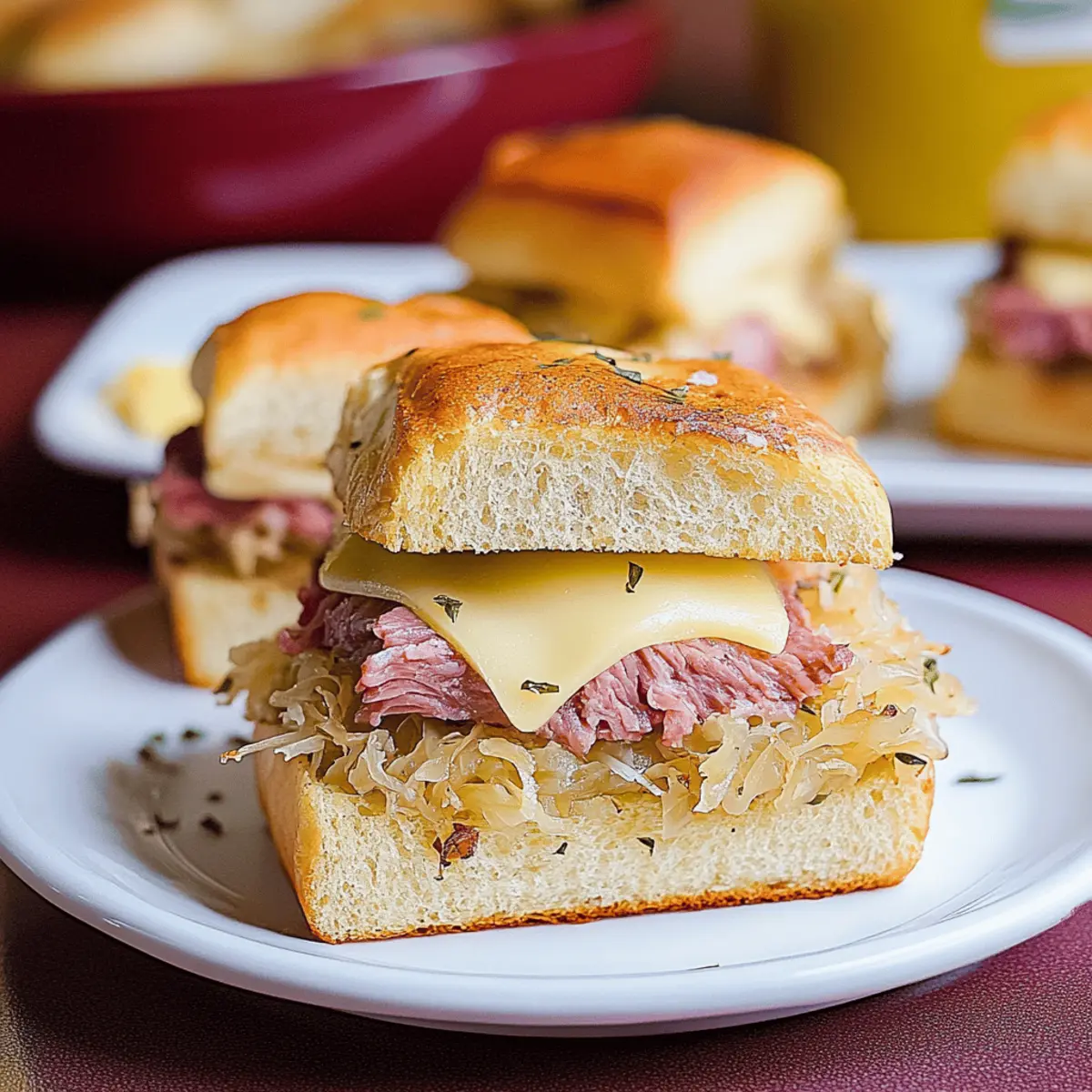 Reuben Sliders vj7j1a