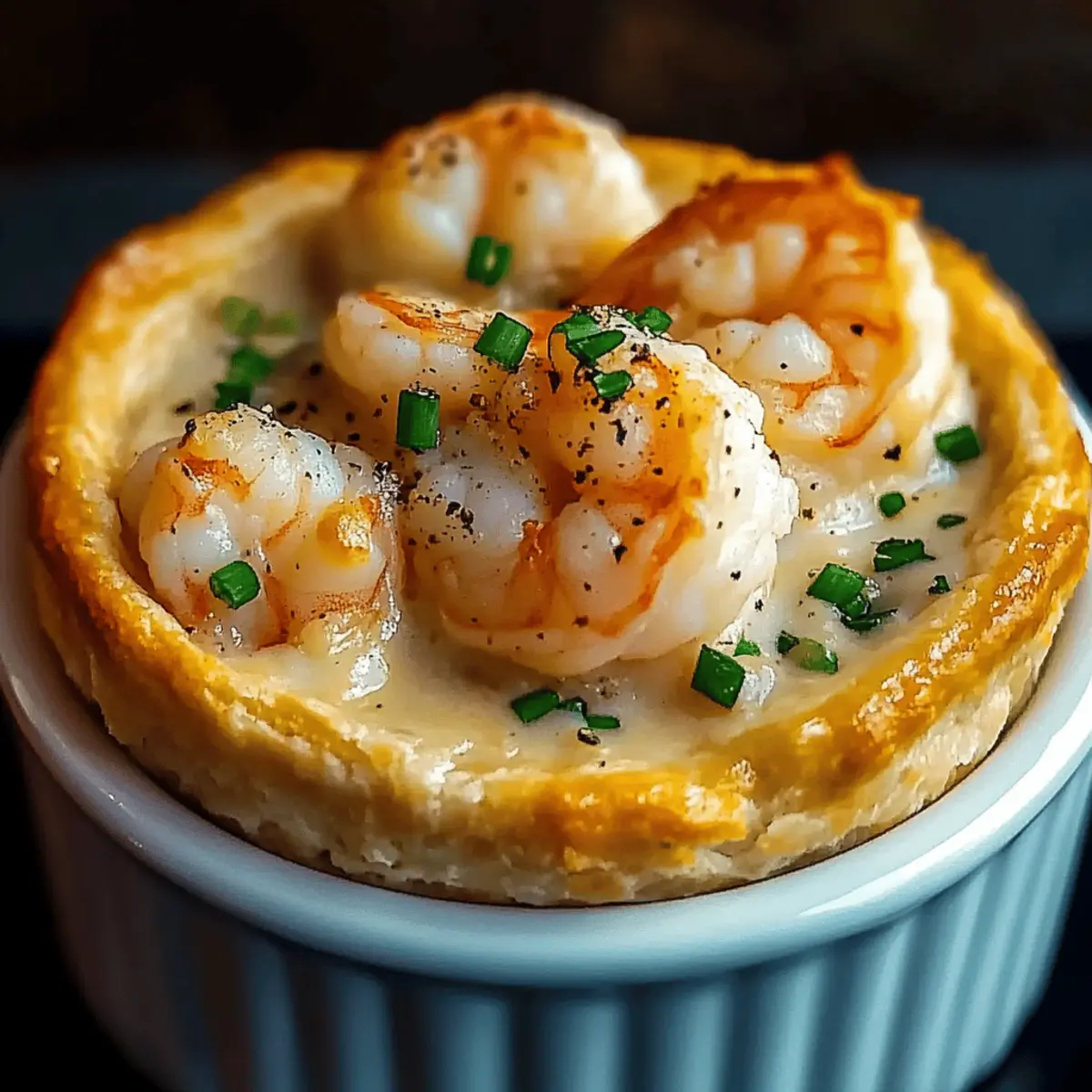 Shrimp Lobster Cheddar Bay Biscuit Pot Pie hauk1y
