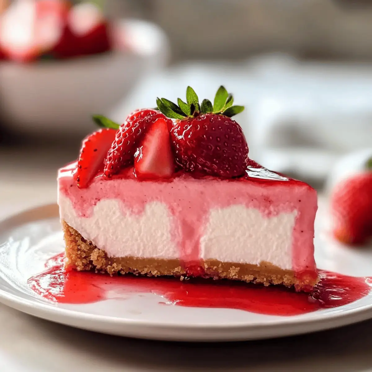 Velvet Strawberry Cheesecake That Will Wow Your Guests