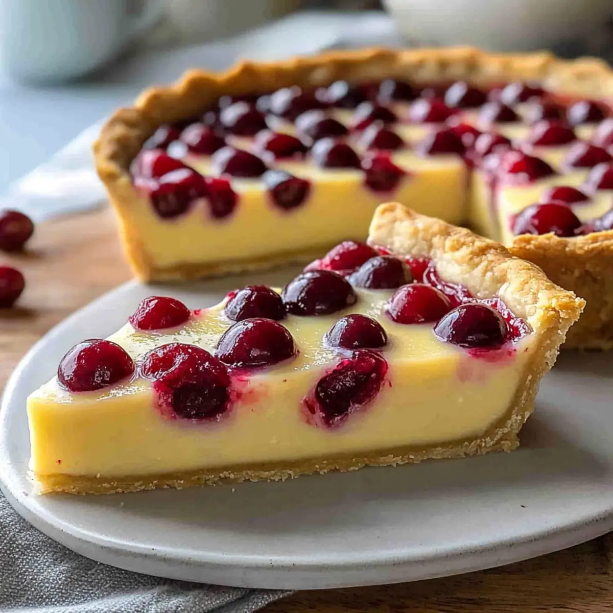 cranberry custard pie yh8foe