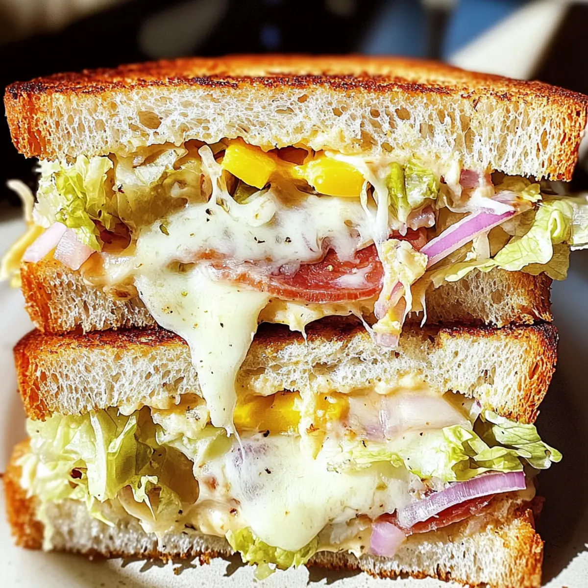 Gourmet Grinder Grilled Cheese Sandwich You’ll Crave Daily