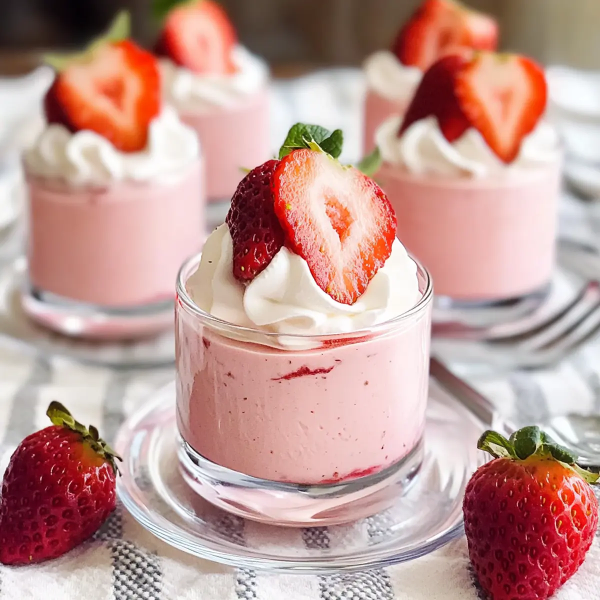 Creamy Strawberry Mousse: A No-Bake Dream Dessert