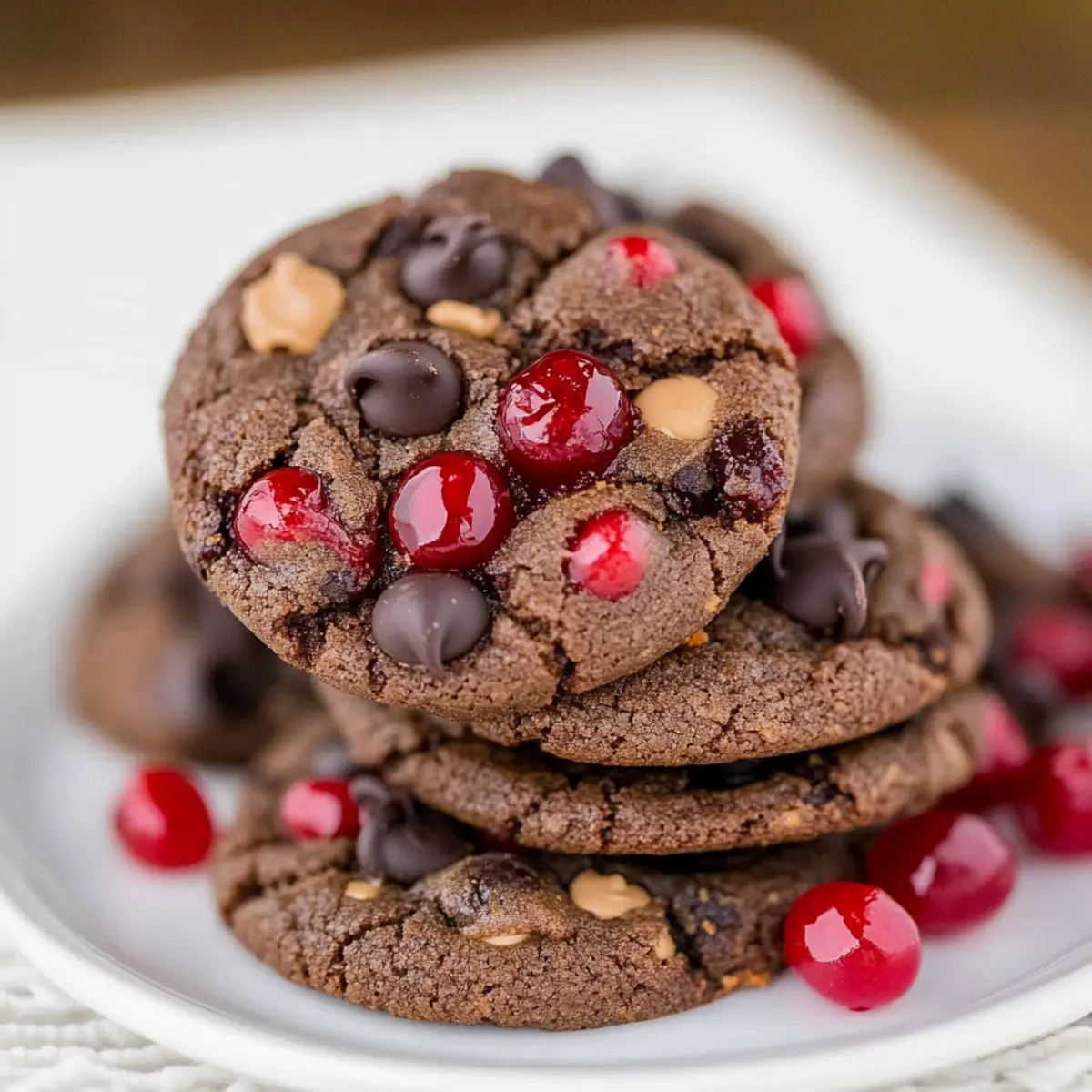 Decadent Black Forest Cookies: Soft, Chewy Chocolate Bliss