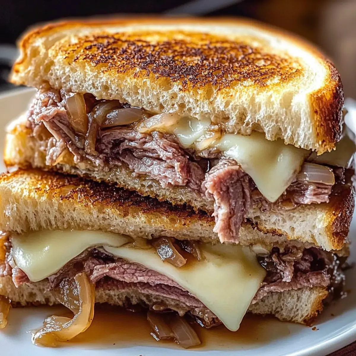 Ultimate French Dip Grilled Cheese for Cozy Comfort Cravings