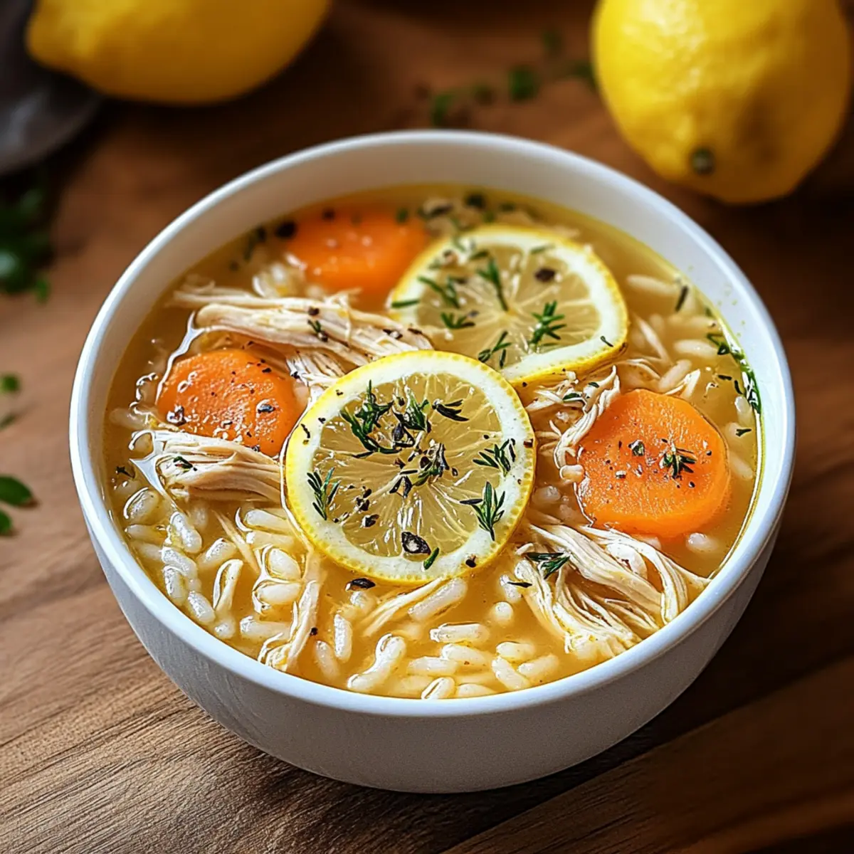 Greek Lemon Chicken Soup for Cozy, Homemade Comfort