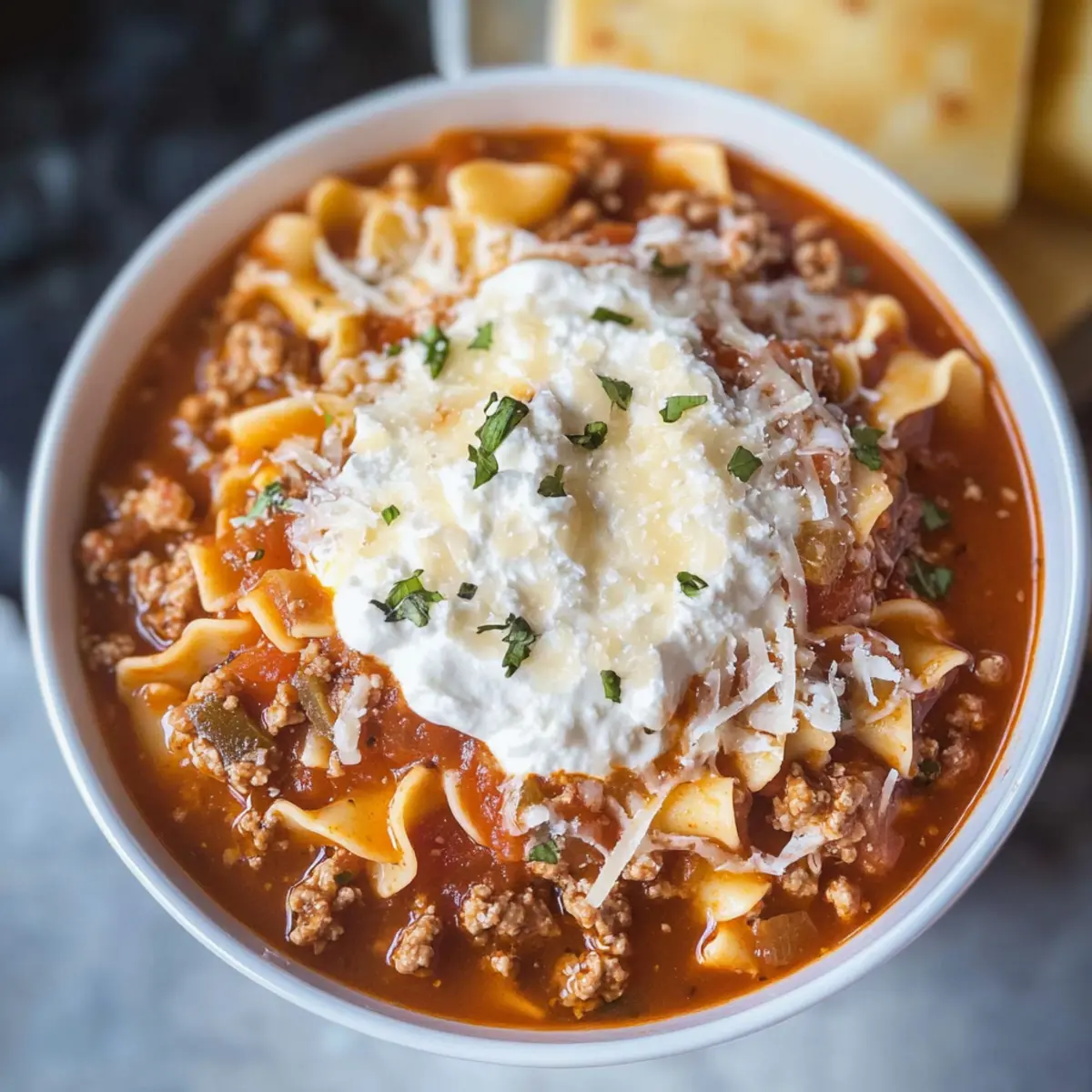 Cozy Lasagna Soup: Quick and Easy Comfort in a Bowl