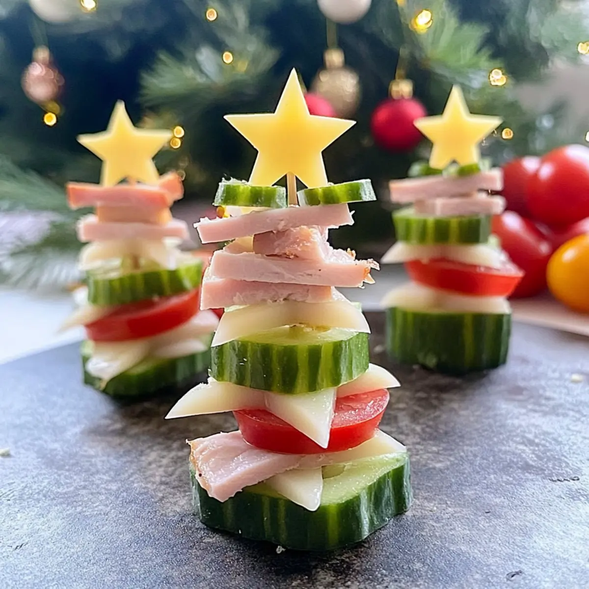 Delicious Christmas Tree Sandwiches Your Kids Will Love