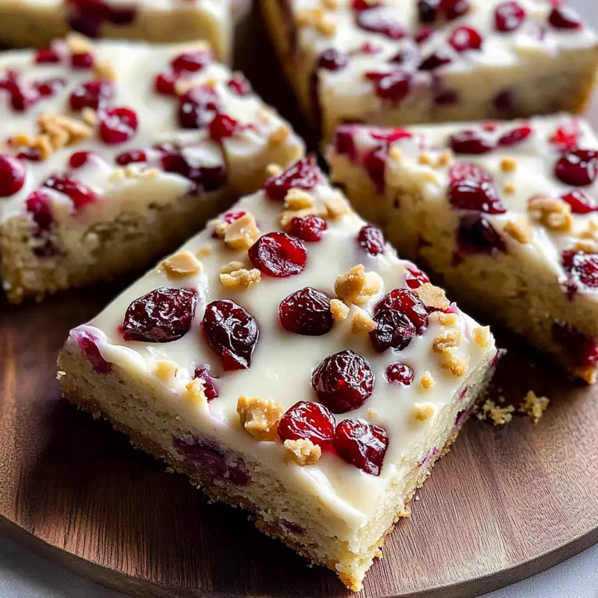 Starbucks Copycat Cranberry Bliss Bars - Festive & Irresistible!