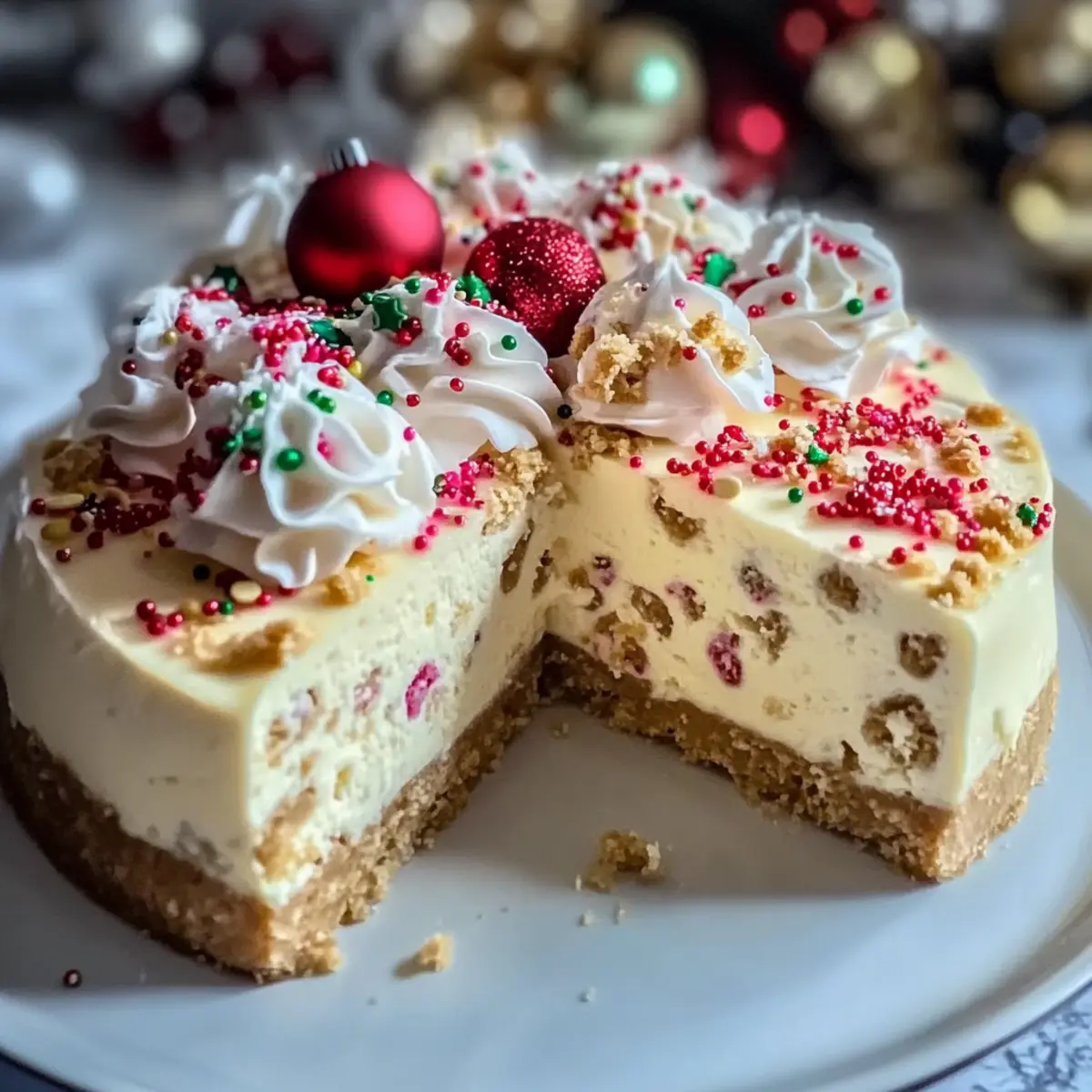 Holiday Sugar Cookie Cheesecake: Your Festive Dessert Dream