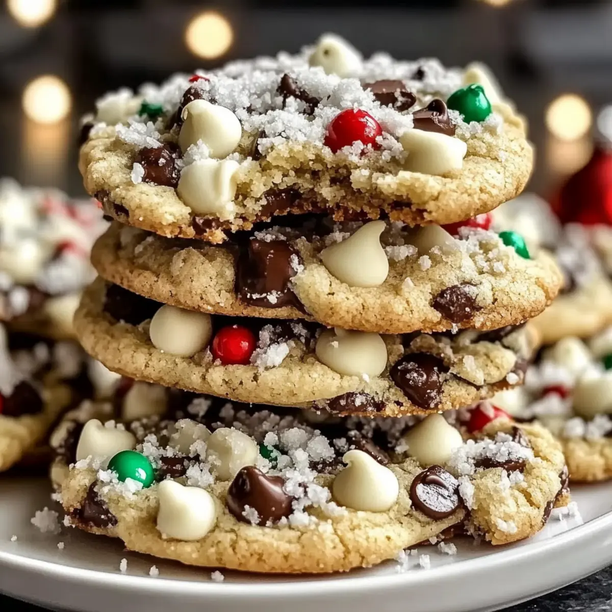 Chocolate Chip Christmas Cookies for a Cozy Holiday Treat