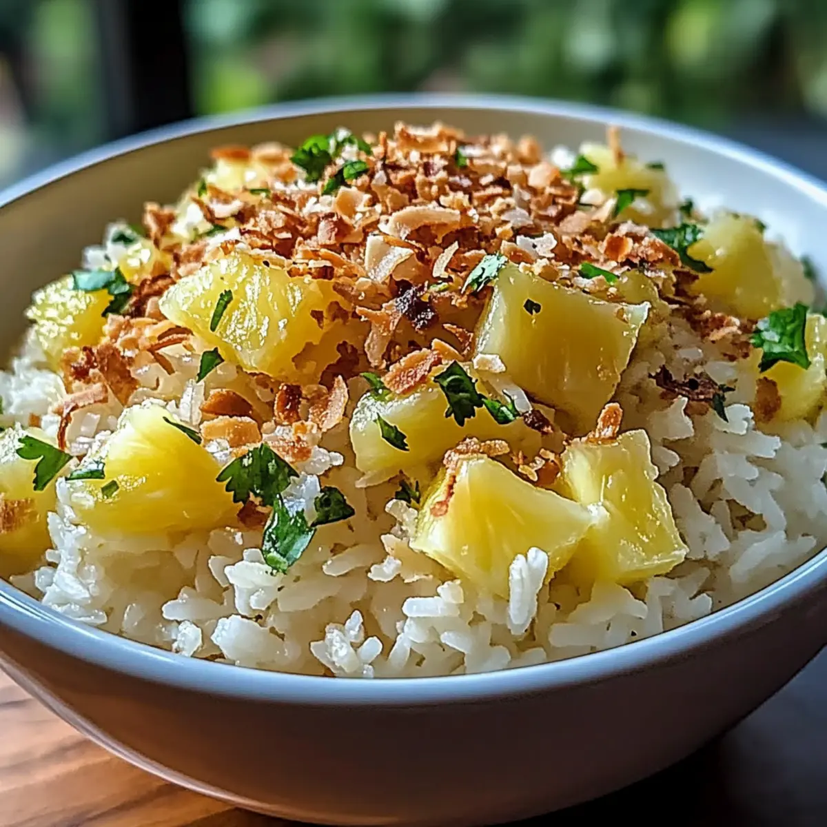 Tropical Coconut Pineapple Rice: Your Taste of Paradise