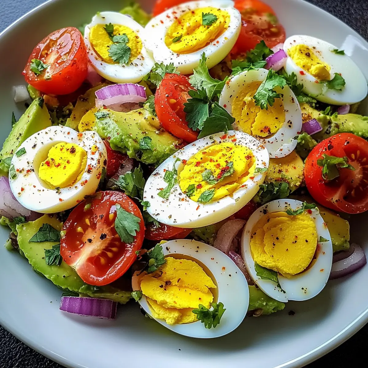Creamy Egg Avocado Salad for Easy Healthy Meals